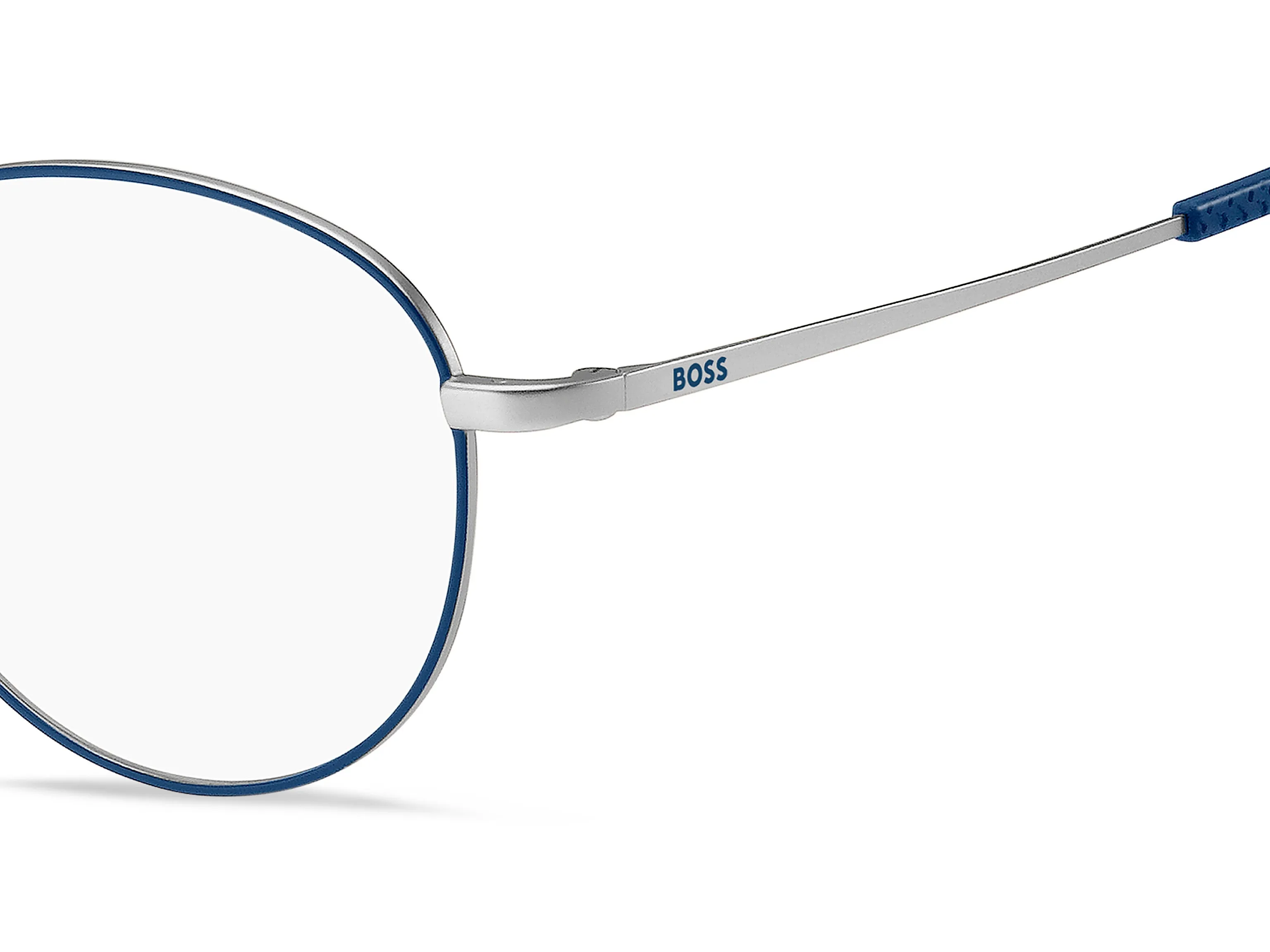 Hugo Boss Junior Hugo Boss BOSS 1549 SCB Montature da vista bambino Metallo Argento / Blu Rotonda - immagine 3