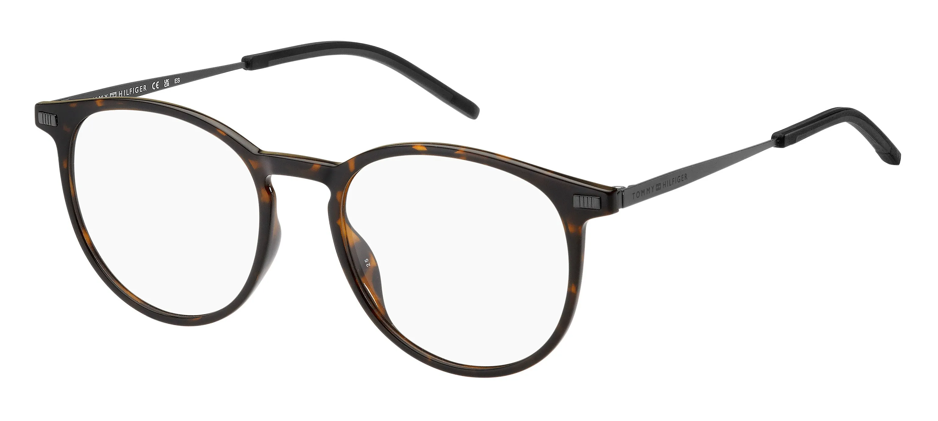 Tommy Hilfiger TH 2021 086 Montature da vista Bio Poliammide Havana Rotonda - immagine 1