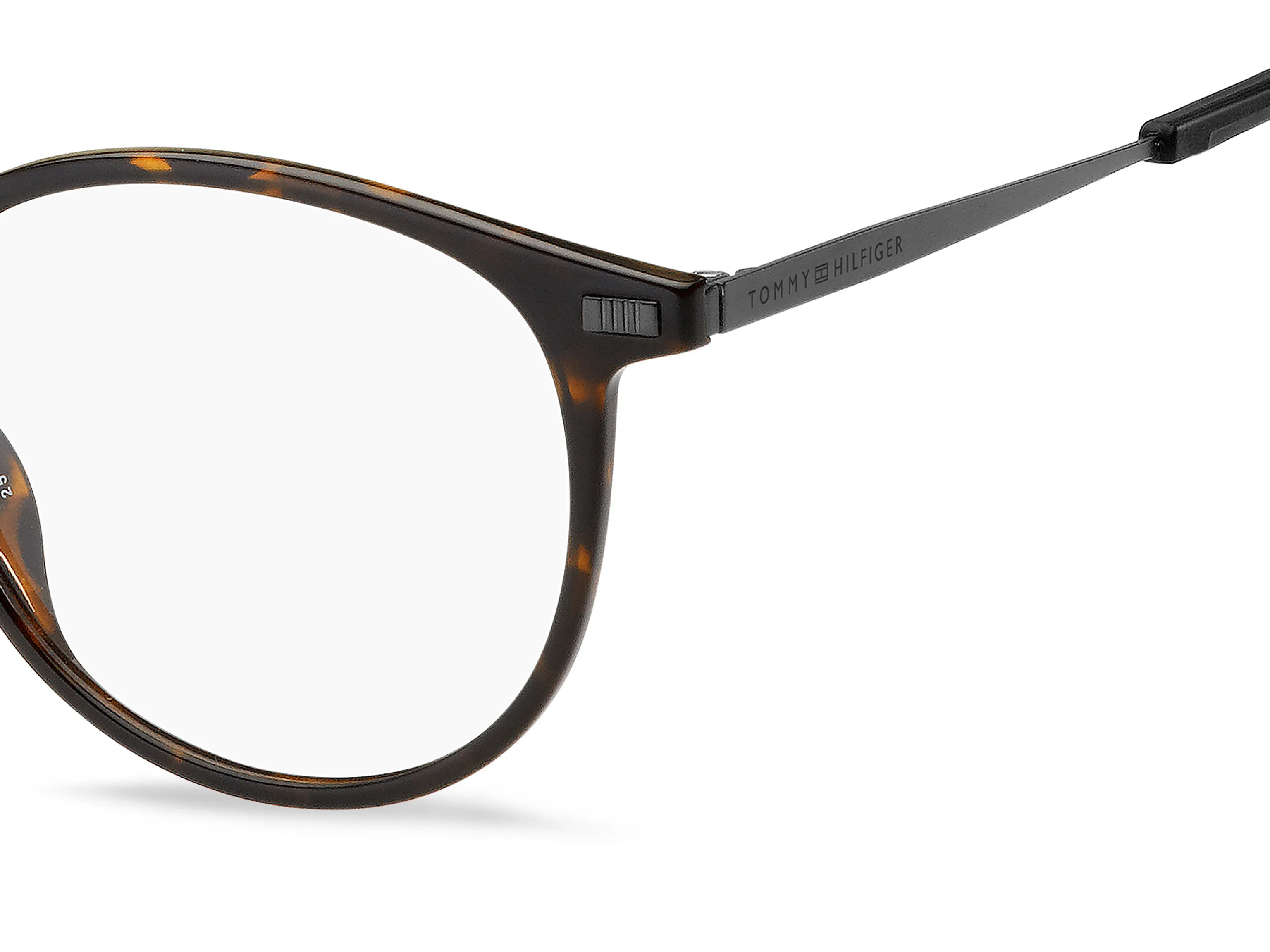 Tommy Hilfiger TH 2021 086 Montature da vista Bio Poliammide Havana Rotonda - immagine 3