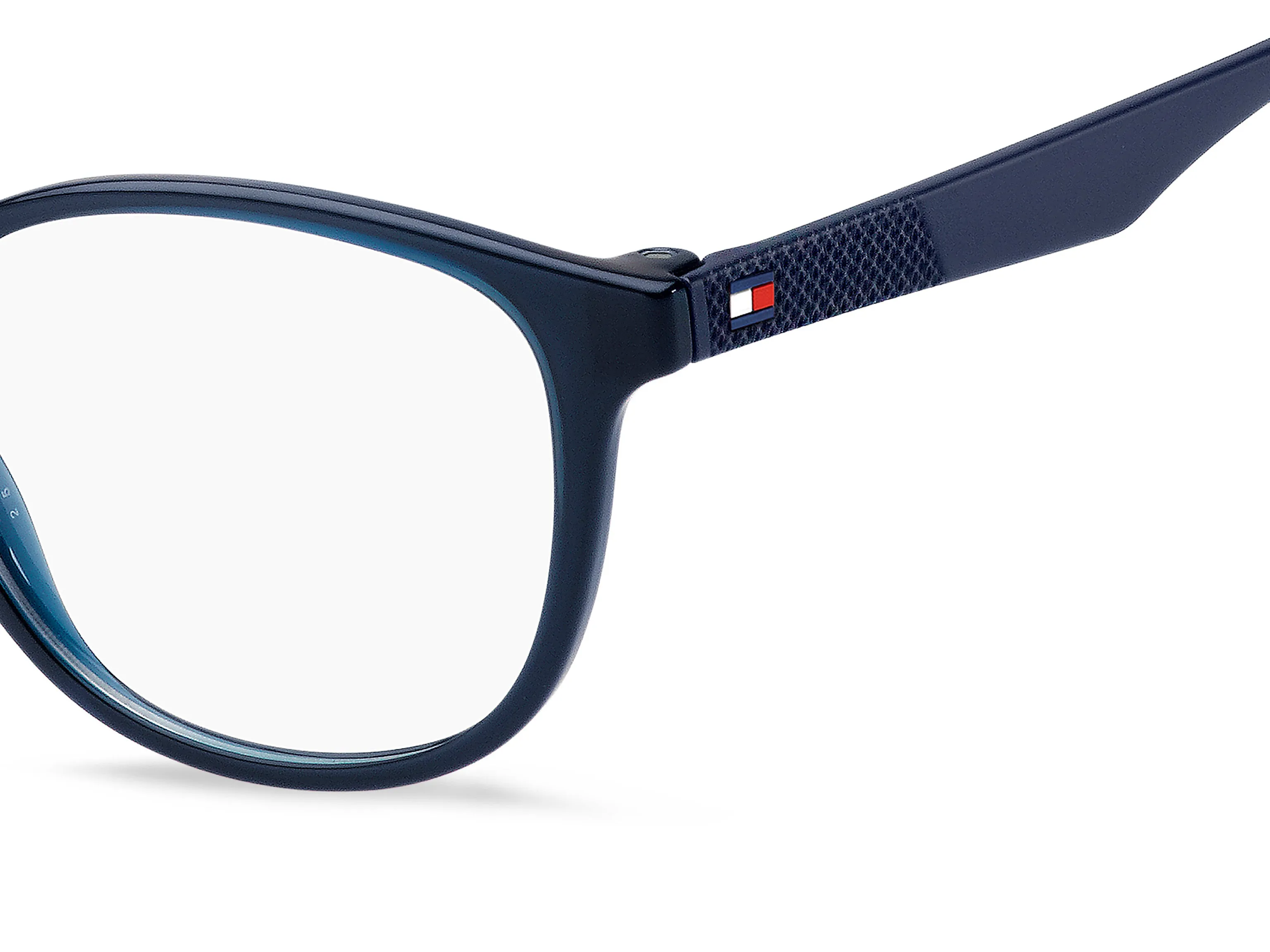 Tommy Hilfiger Junior Tommy Hilfiger TH 2026 PJP Montature da vista bambino Bio Poliammide Blu / opaco Rotonda - immagine 3