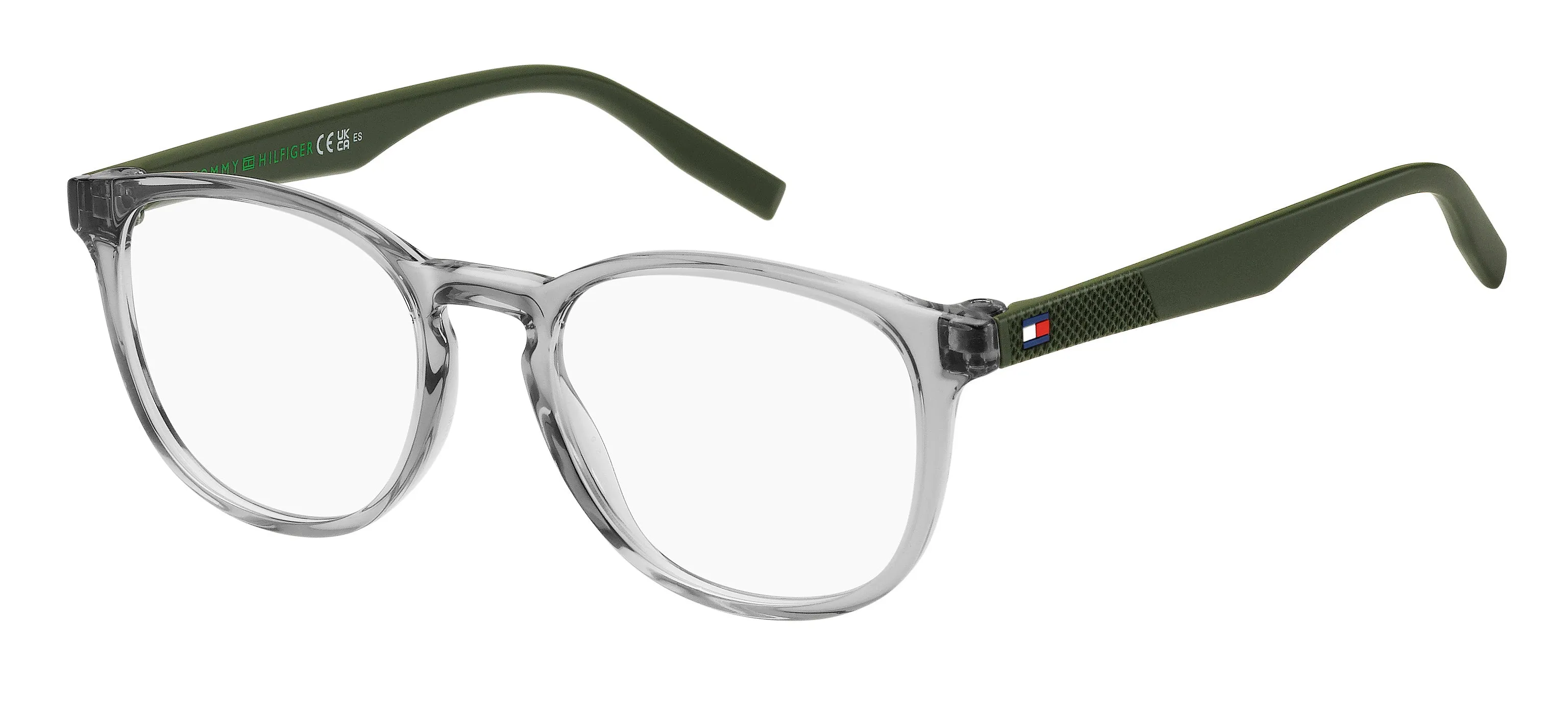 Tommy Hilfiger Junior Tommy Hilfiger TH 2026 KB7 Montature da vista bambino Bio Poliammide Grigio Rotonda - immagine 1