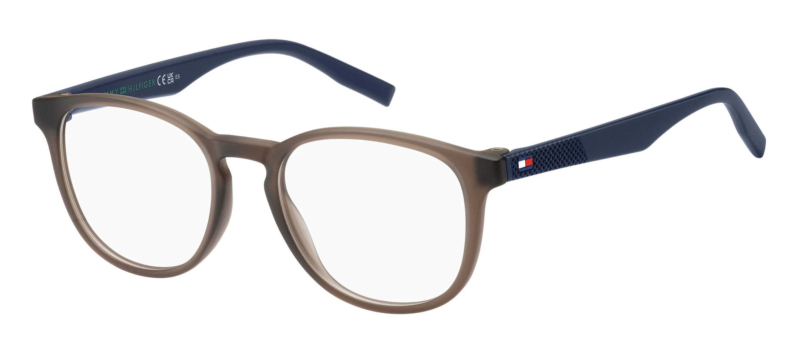 Tommy Hilfiger Junior Tommy Hilfiger TH 2026 4IN Montature da vista bambino Bio Poliammide Marrone Rotonda - immagine 1