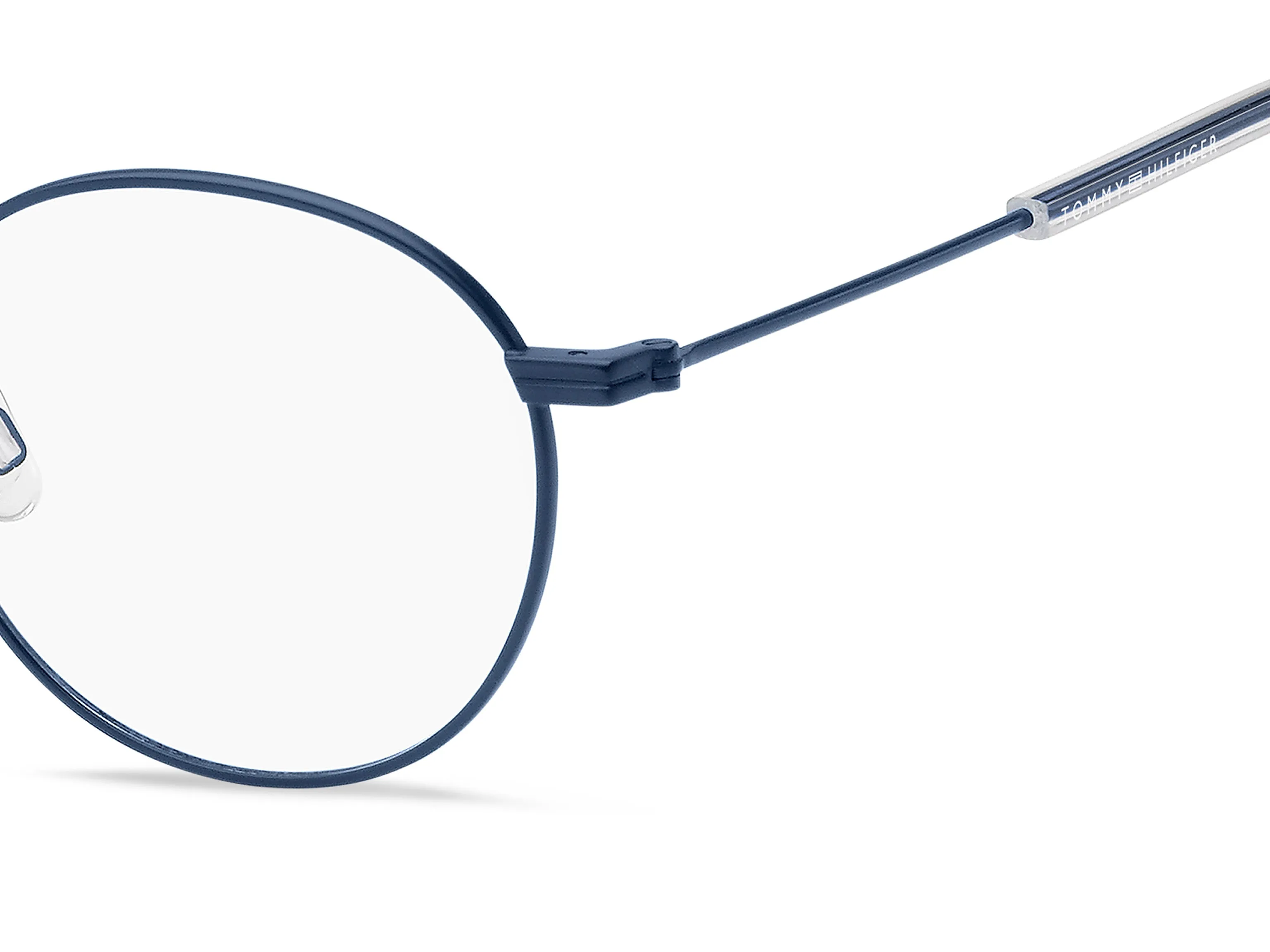 Tommy Hilfiger Junior Tommy Hilfiger TH 1925 FLL Montature da vista bambino Acciaio Blu opaco Rotonda - immagine 3