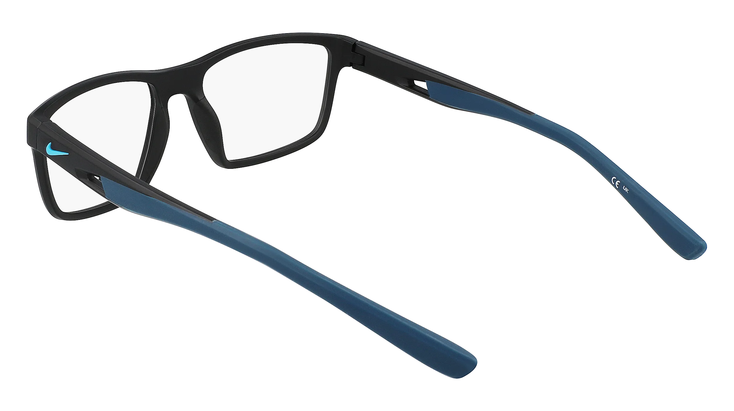 Nike NIKE 7015 004 Montature da vista Bio-iniettato Nero Squadrata Normale Normale - immagine 4