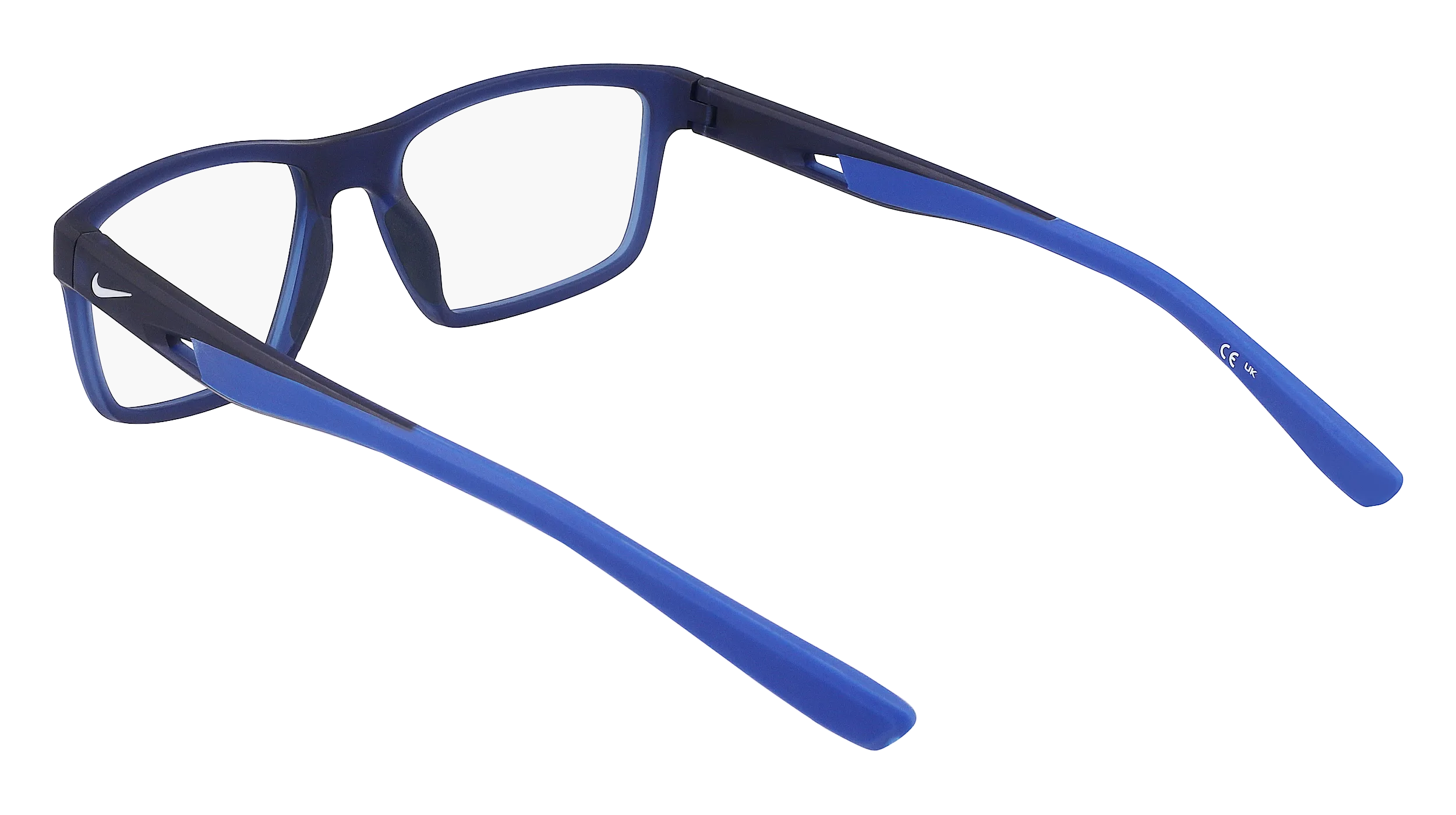 Nike NIKE 7015 410 Montature da vista Bio-iniettato Blu Squadrata Normale Normale - immagine 4