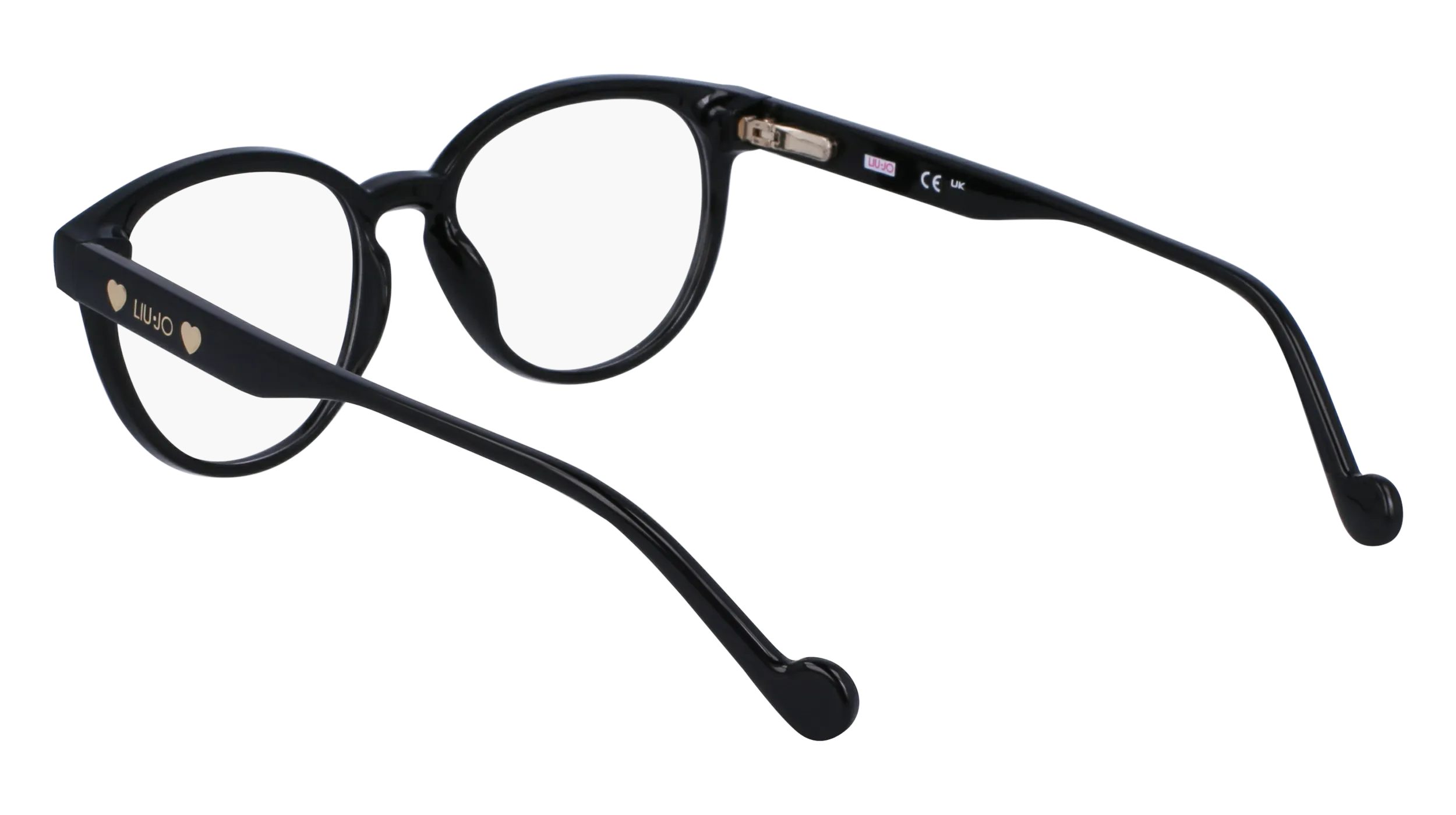 Liu Jo Junior Liu Jo LJ3616 001 Montature da vista bambino Bio-iniettato Nero Geometrica Normale Normale - immagine 4
