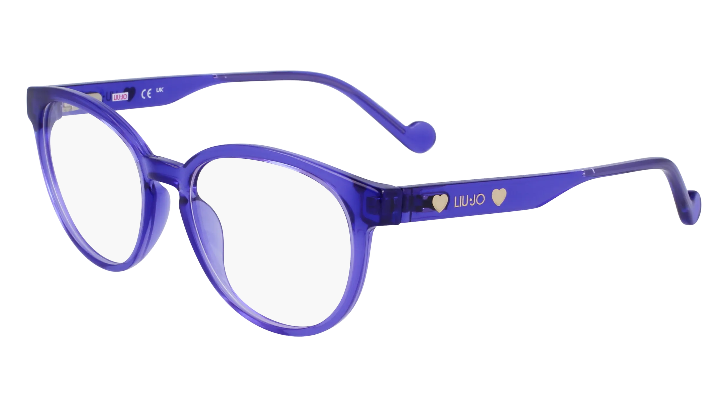 Liu Jo Junior Liu Jo LJ3616 662 Montature da vista bambino Bio-iniettato Viola Geometrica Normale Normale - immagine 1
