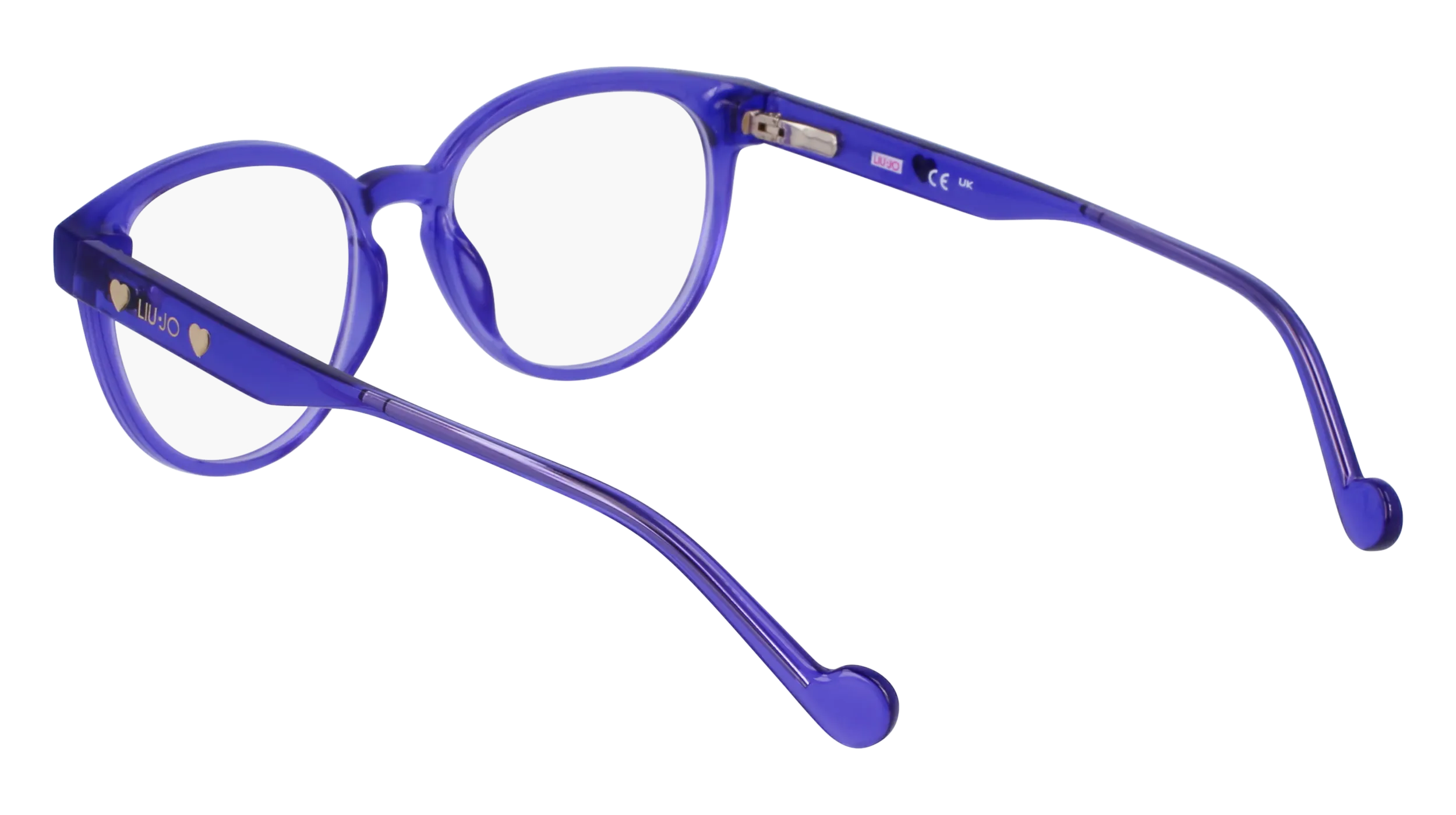Liu Jo Junior Liu Jo LJ3616 662 Montature da vista bambino Bio-iniettato Viola Geometrica Normale Normale - immagine 4