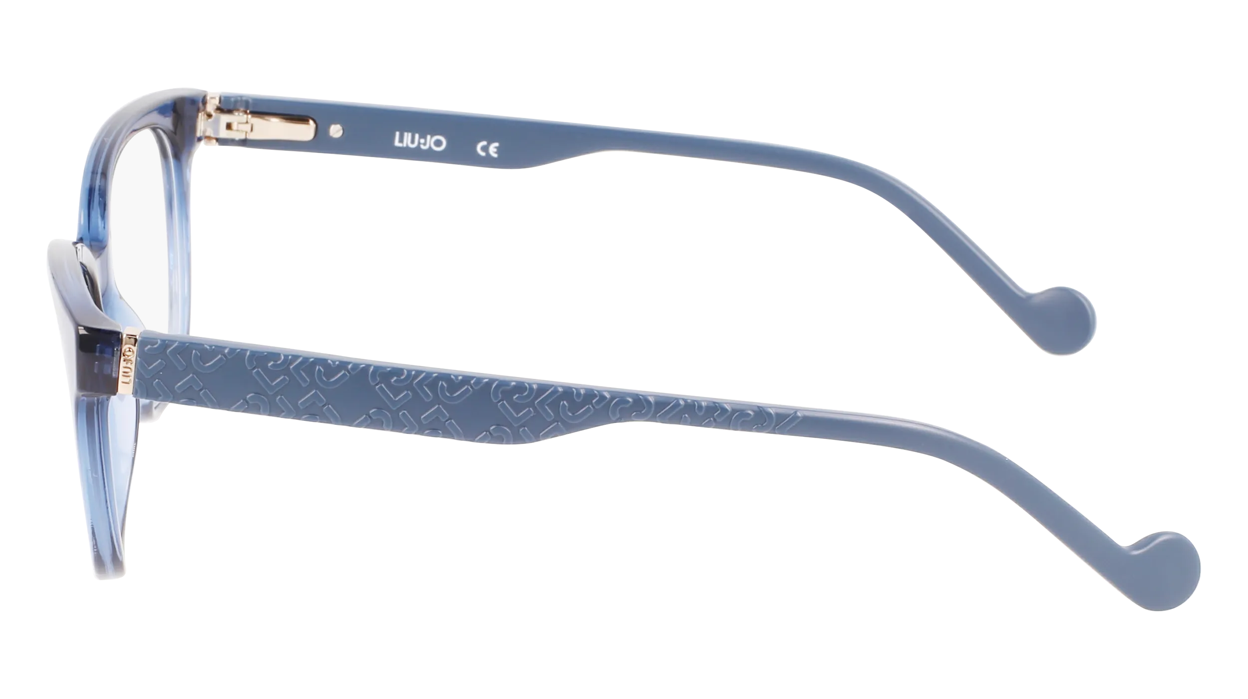 Liu Jo LJ2758 400 Montature da vista Bio-iniettato Blu Cat Eye Normale Fotocromatiche - immagine 4