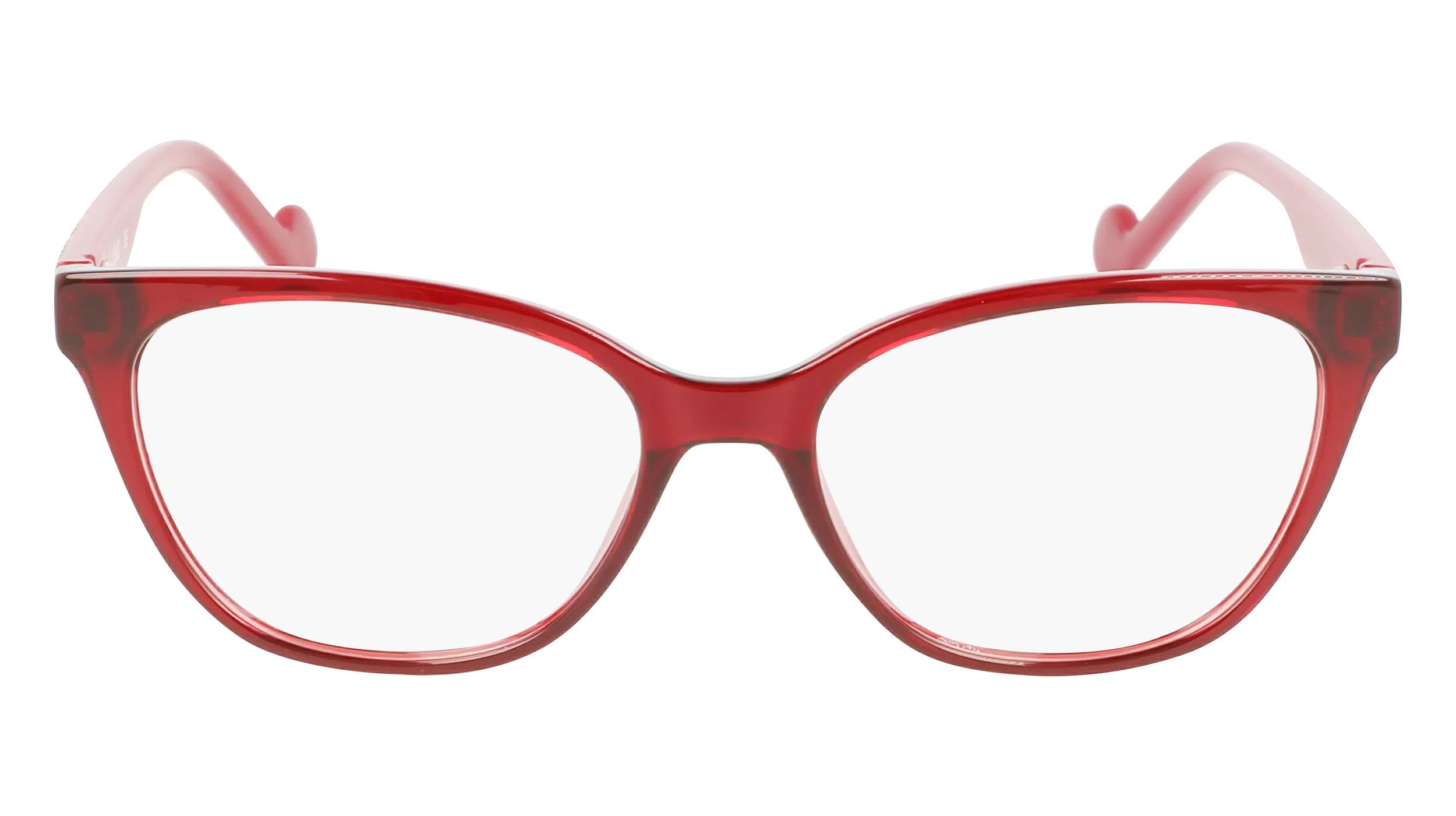 Liu Jo LJ2758 600 Montature da vista Bio-iniettato Rosso Cat Eye Normale Fotocromatiche - immagine 2