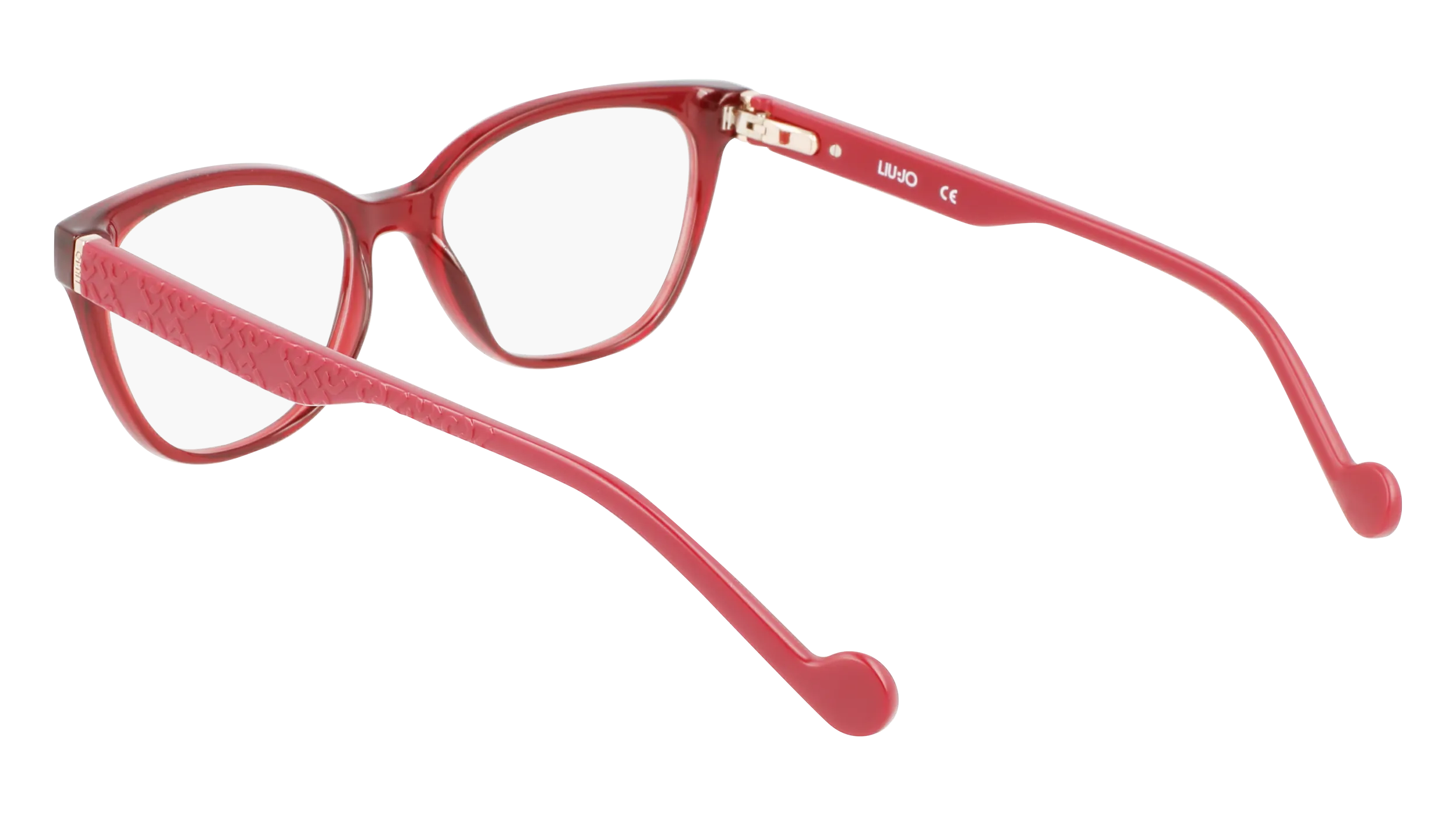 Liu Jo LJ2758 600 Montature da vista Bio-iniettato Rosso Cat Eye Normale Fotocromatiche - immagine 3