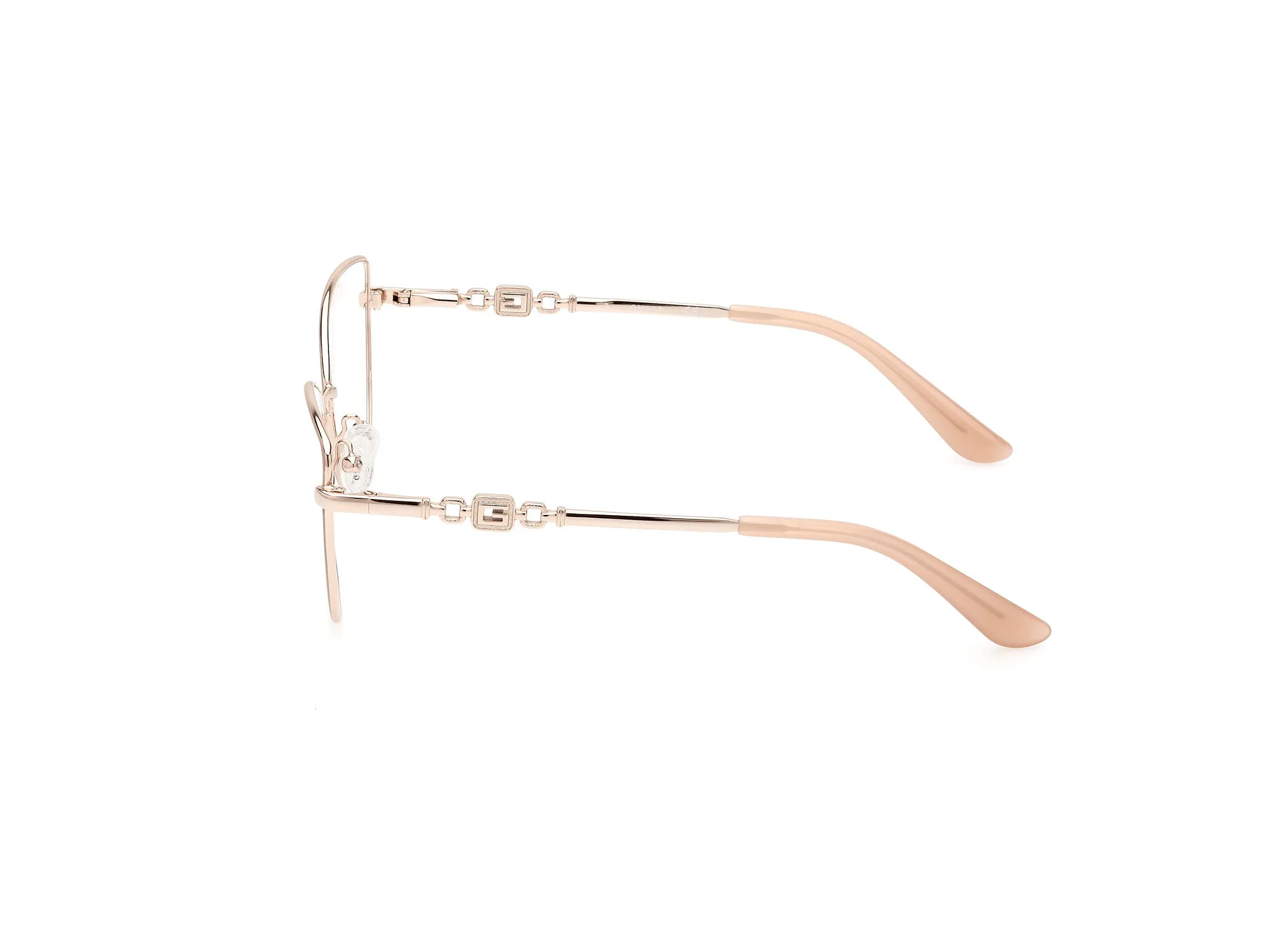 Guess GU2954 59 Montature da vista Metallo Beige Cat Eye Normale - immagine 2
