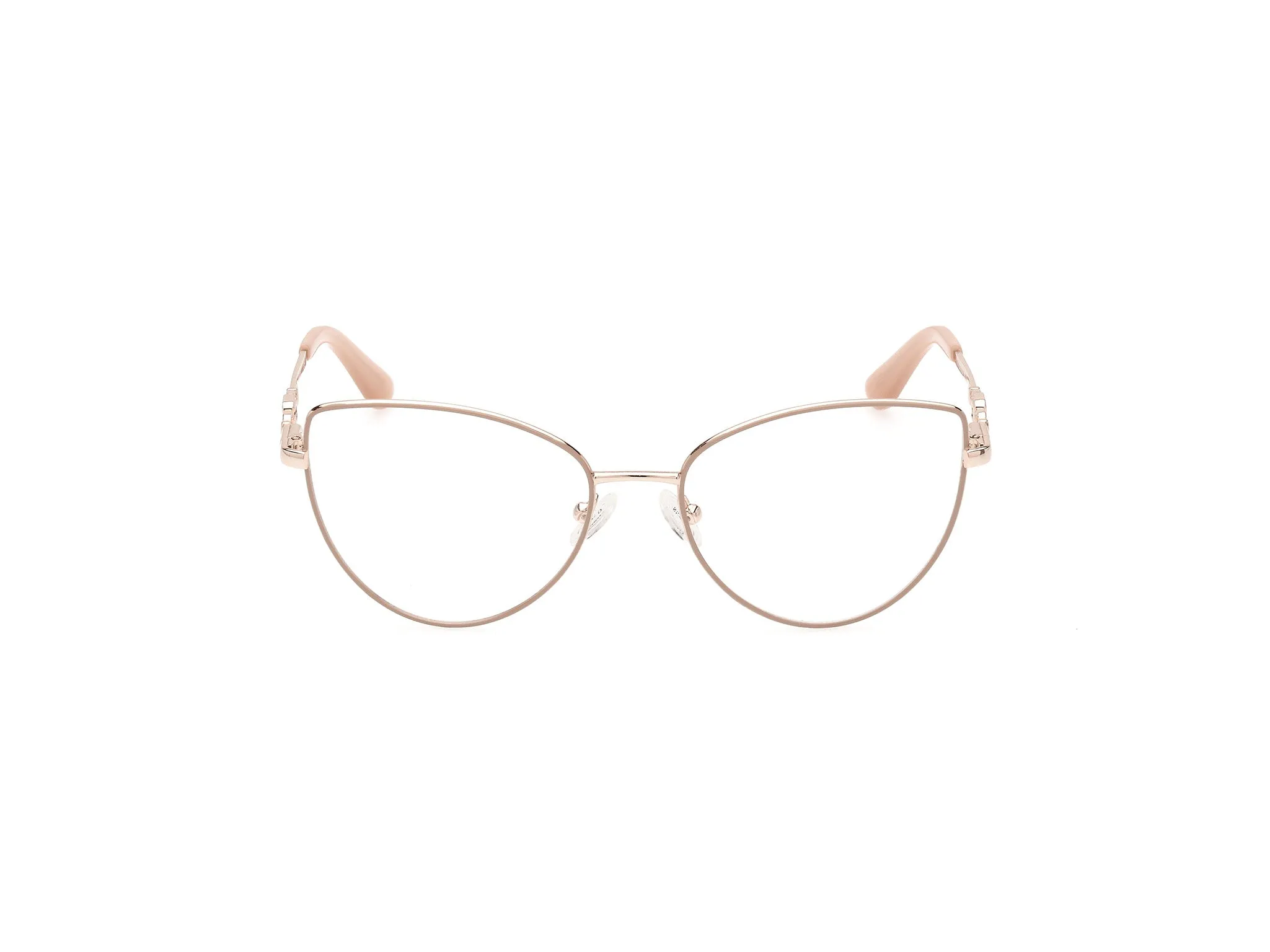 Guess GU2954 59 Montature da vista Metallo Beige Cat Eye Normale - immagine 3