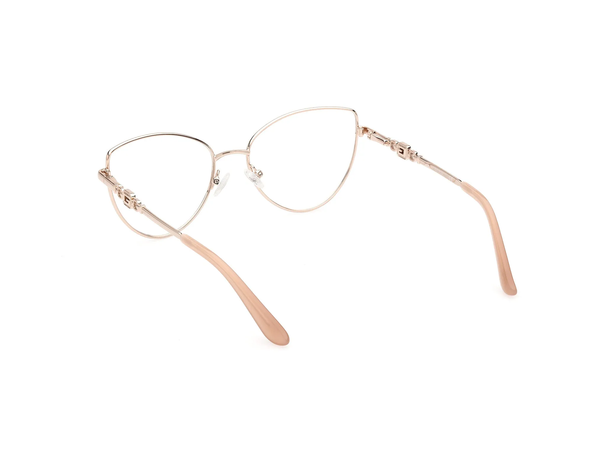 Guess GU2954 59 Montature da vista Metallo Beige Cat Eye Normale - immagine 4