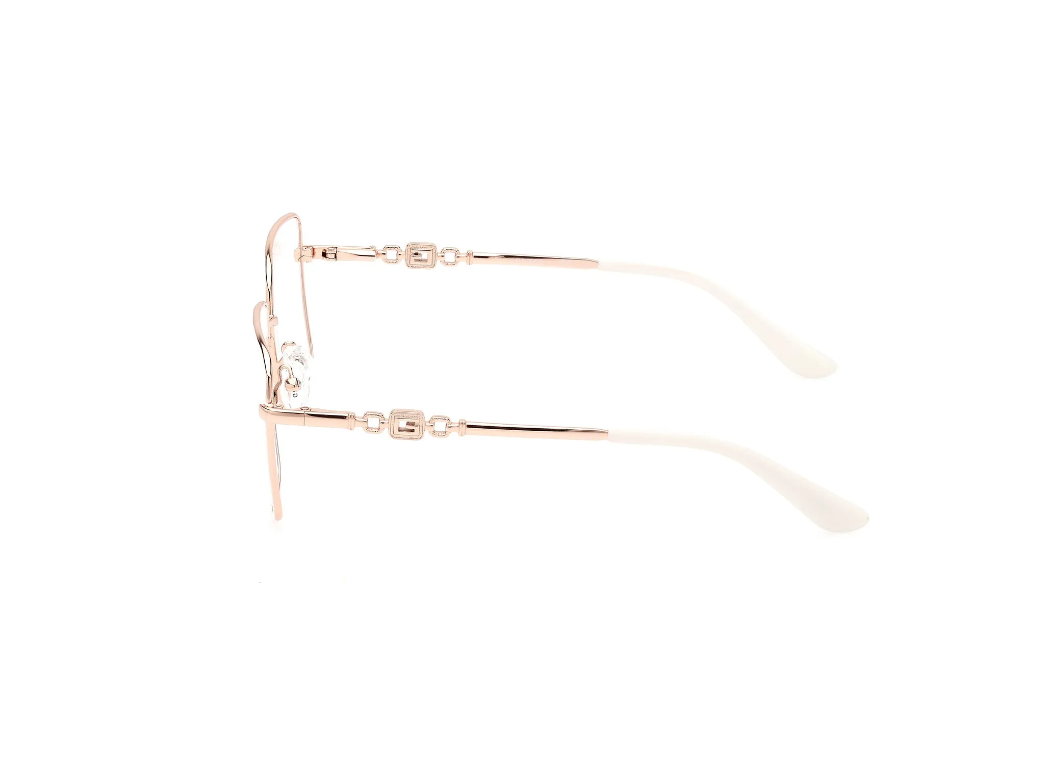 Guess GU2953 24 Montature da vista Metallo Bianco Squadrata Normale - immagine 2