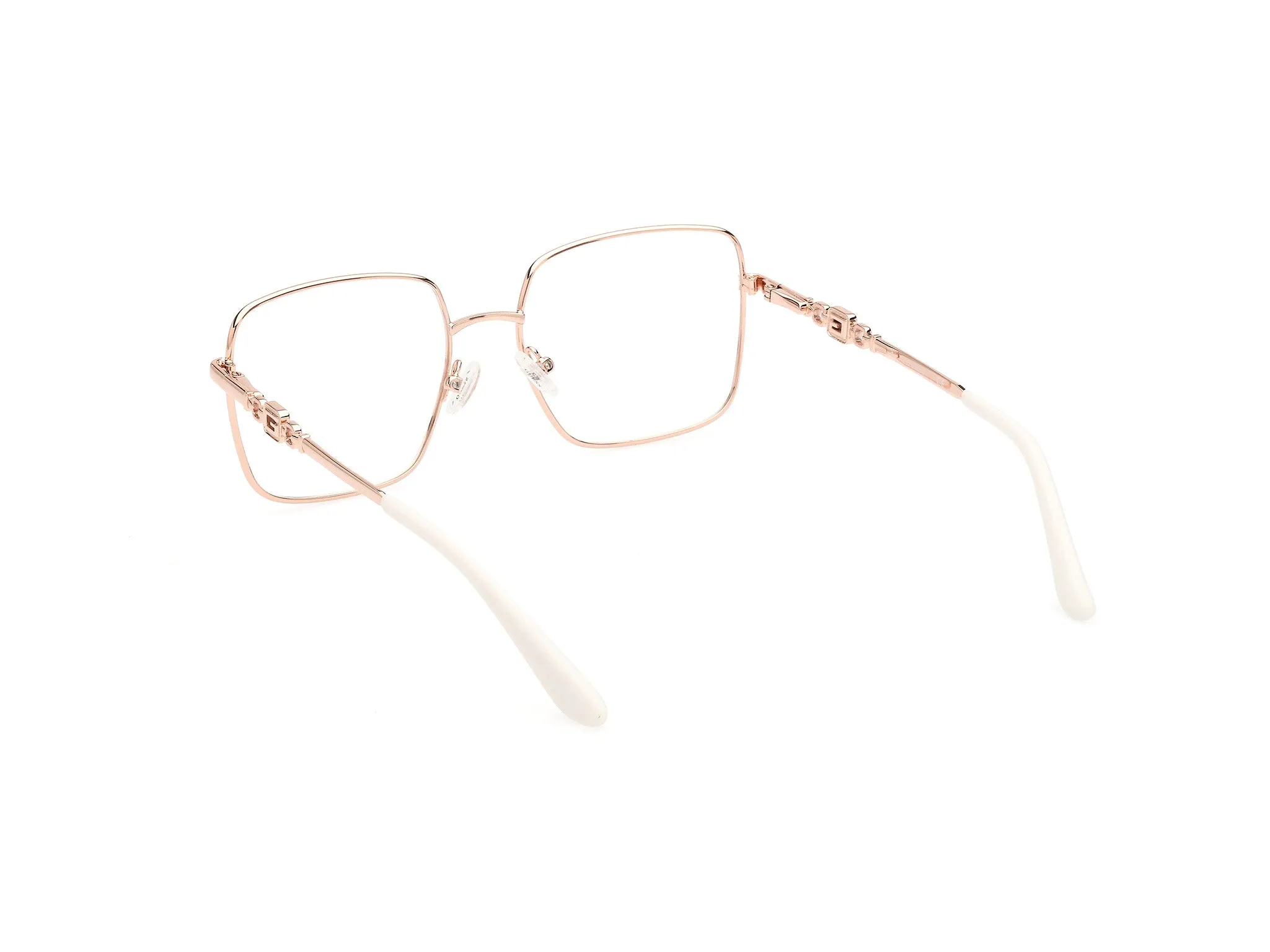 Guess GU2953 24 Montature da vista Metallo Bianco Squadrata Normale - immagine 4