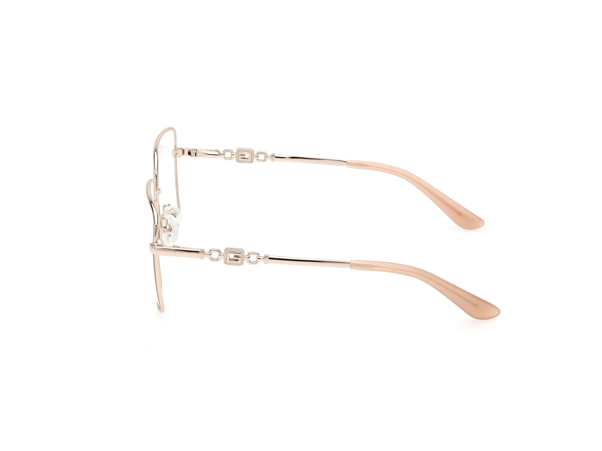 Guess GU2953 59 Montature da vista Metallo Beige Squadrata Normale - immagine 2