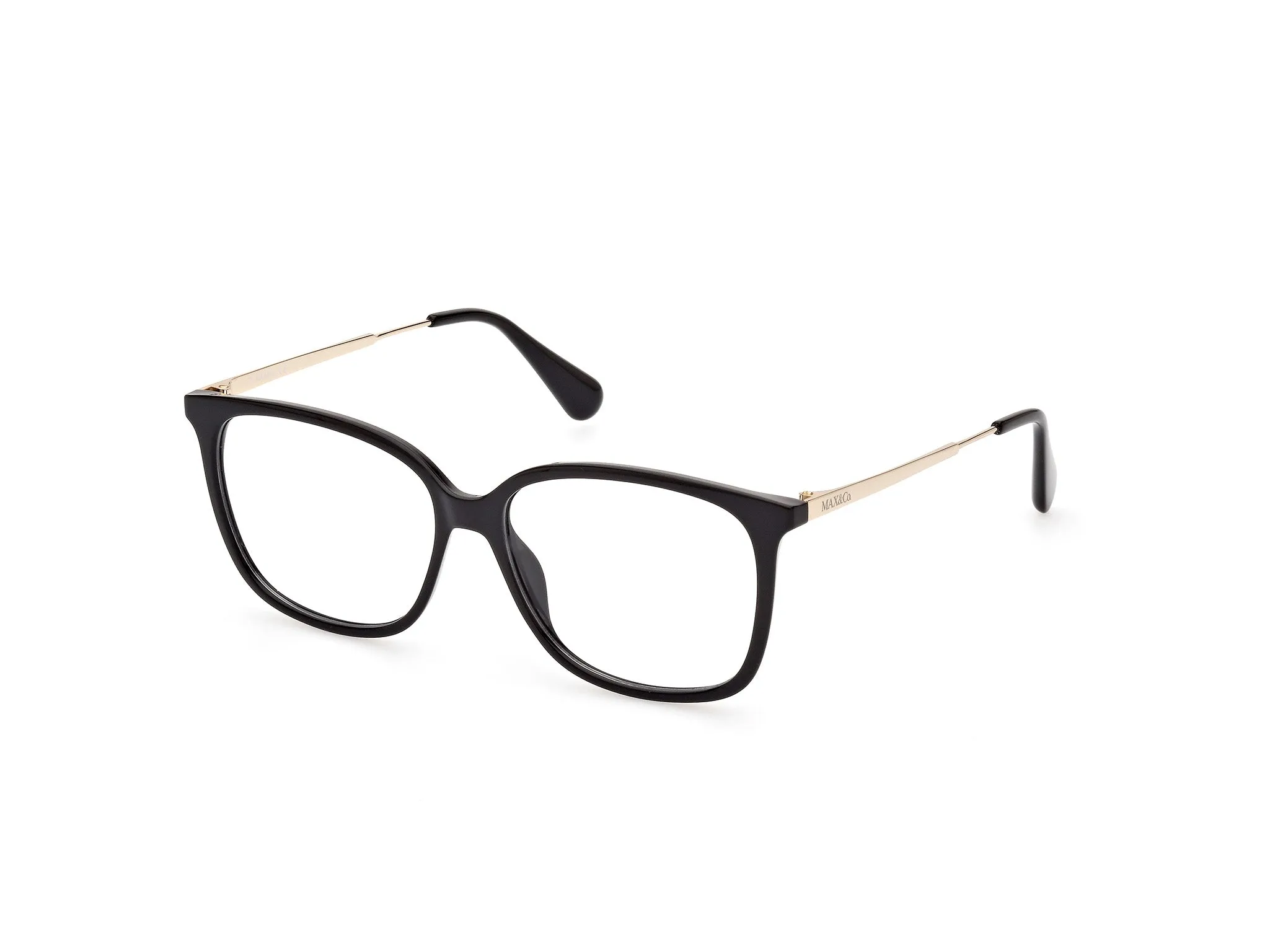 MAX&Co MO5104 1 Montature da vista Iniettato Nero Squadrata Normale - immagine 1