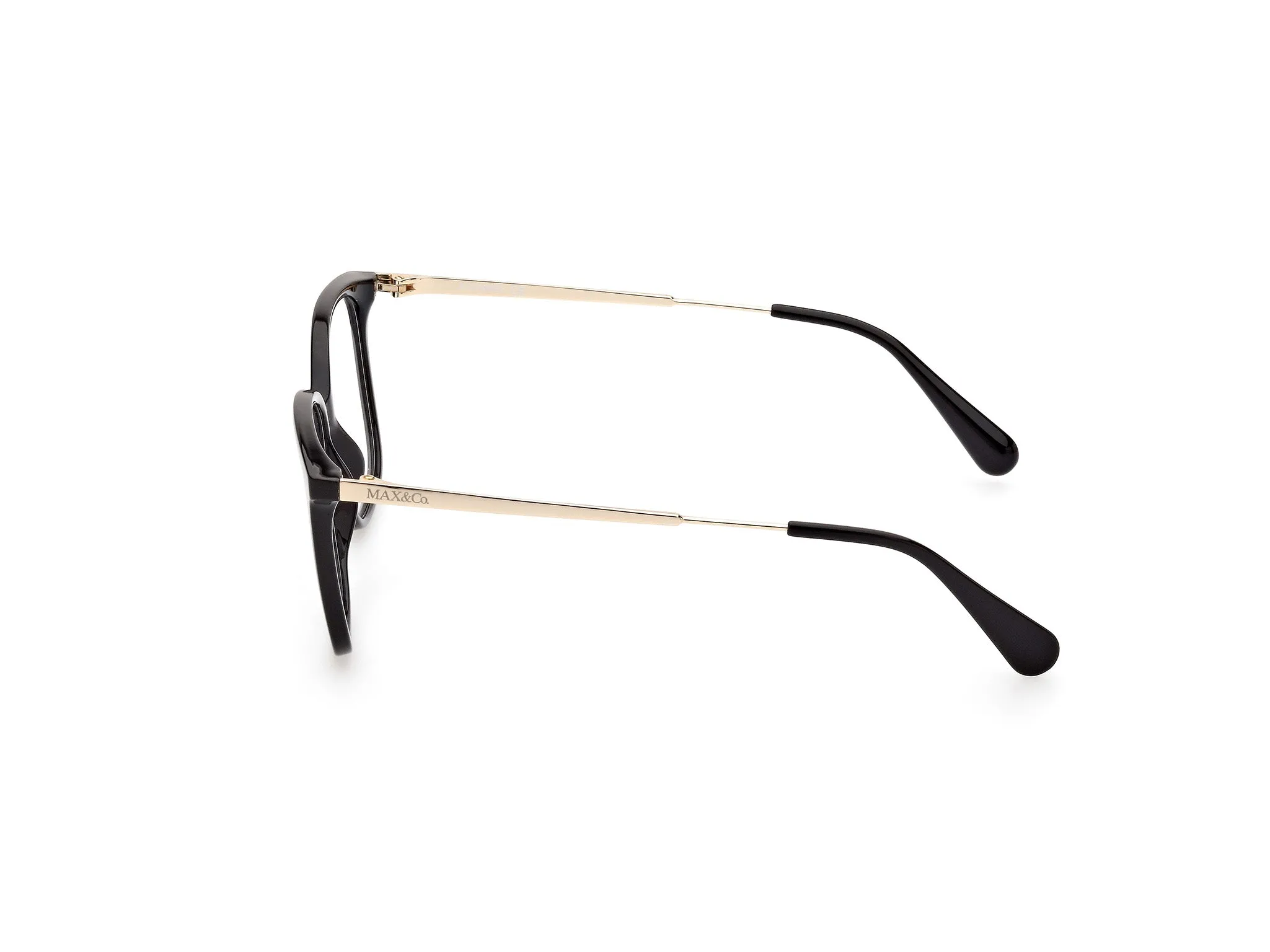 MAX&Co MO5104 1 Montature da vista Iniettato Nero Squadrata Normale - immagine 2