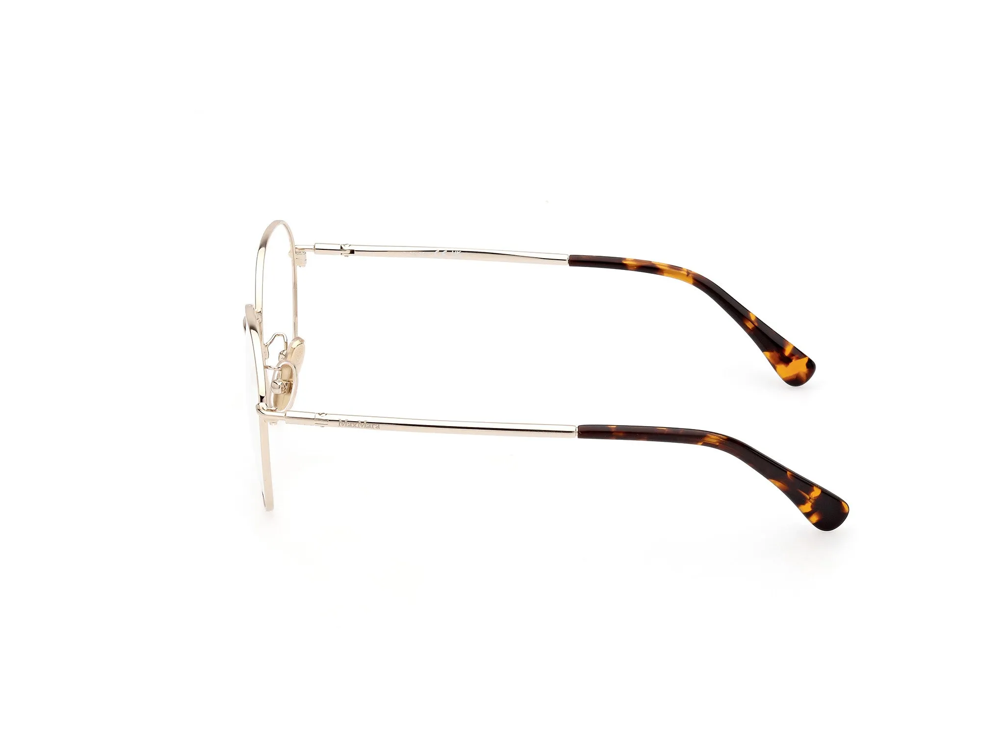Max Mara MM5099-H 032 Montature da vista Metallo Oro Rotonda Normale - immagine 2