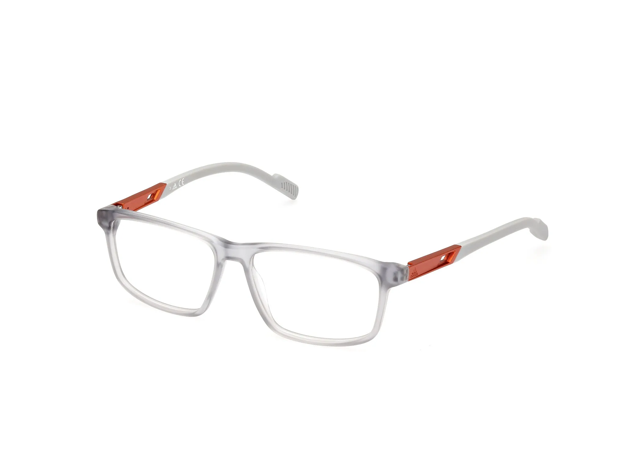 Adidas Sport SP5043 20 Montature da vista Acetato Grigio Squadrata Normale - immagine 1