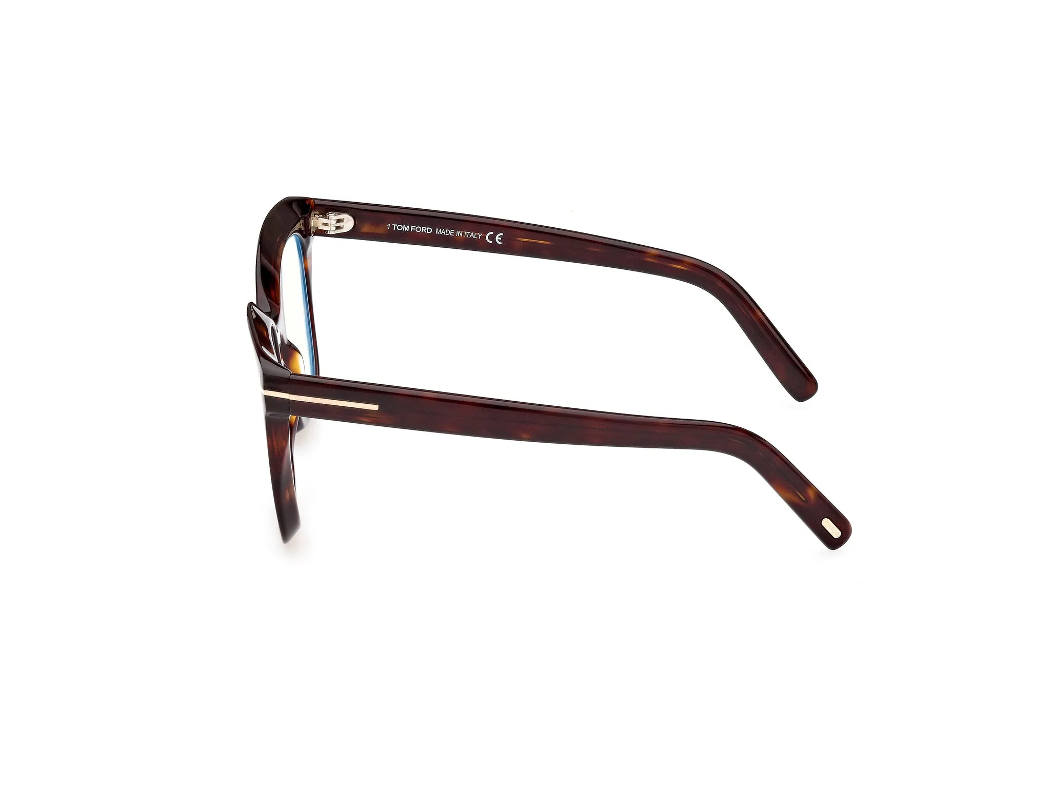 TOM FORD FT5880-B 52 Montature da vista Acetato Havana Squadrata Normale - immagine 2