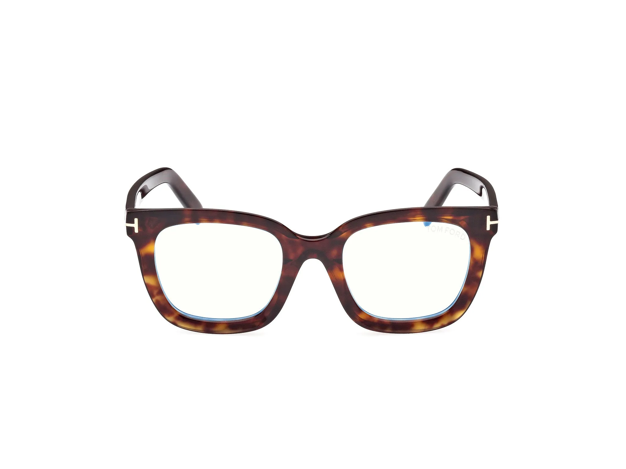 TOM FORD FT5880-B 52 Montature da vista Acetato Havana Squadrata Normale - immagine 3