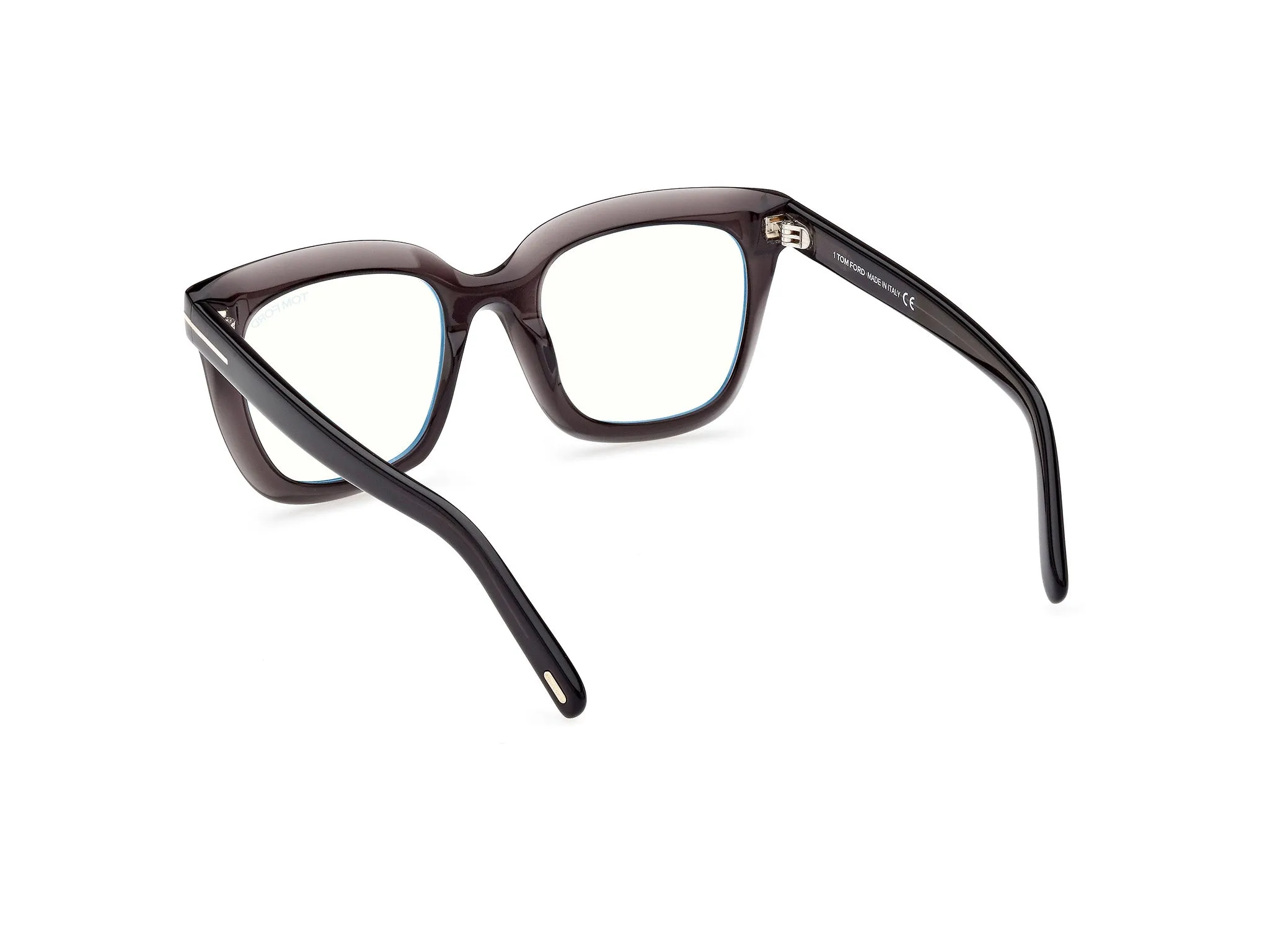 TOM FORD FT5880-B 20 Montature da vista Acetato Grigio Squadrata Normale - immagine 4