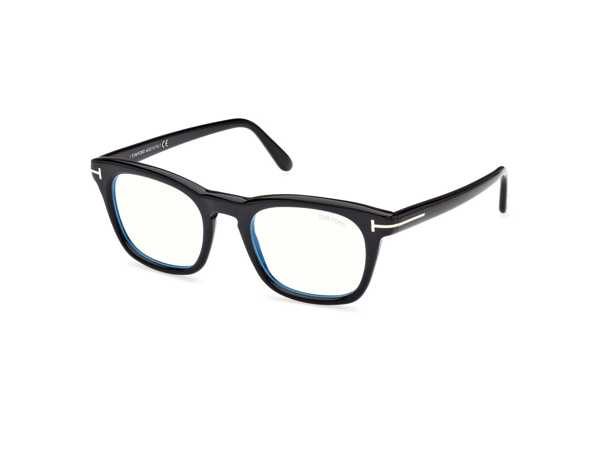 TOM FORD FT5870-B 1 Montature da vista Acetato Nero Squadrata Normale - immagine 1