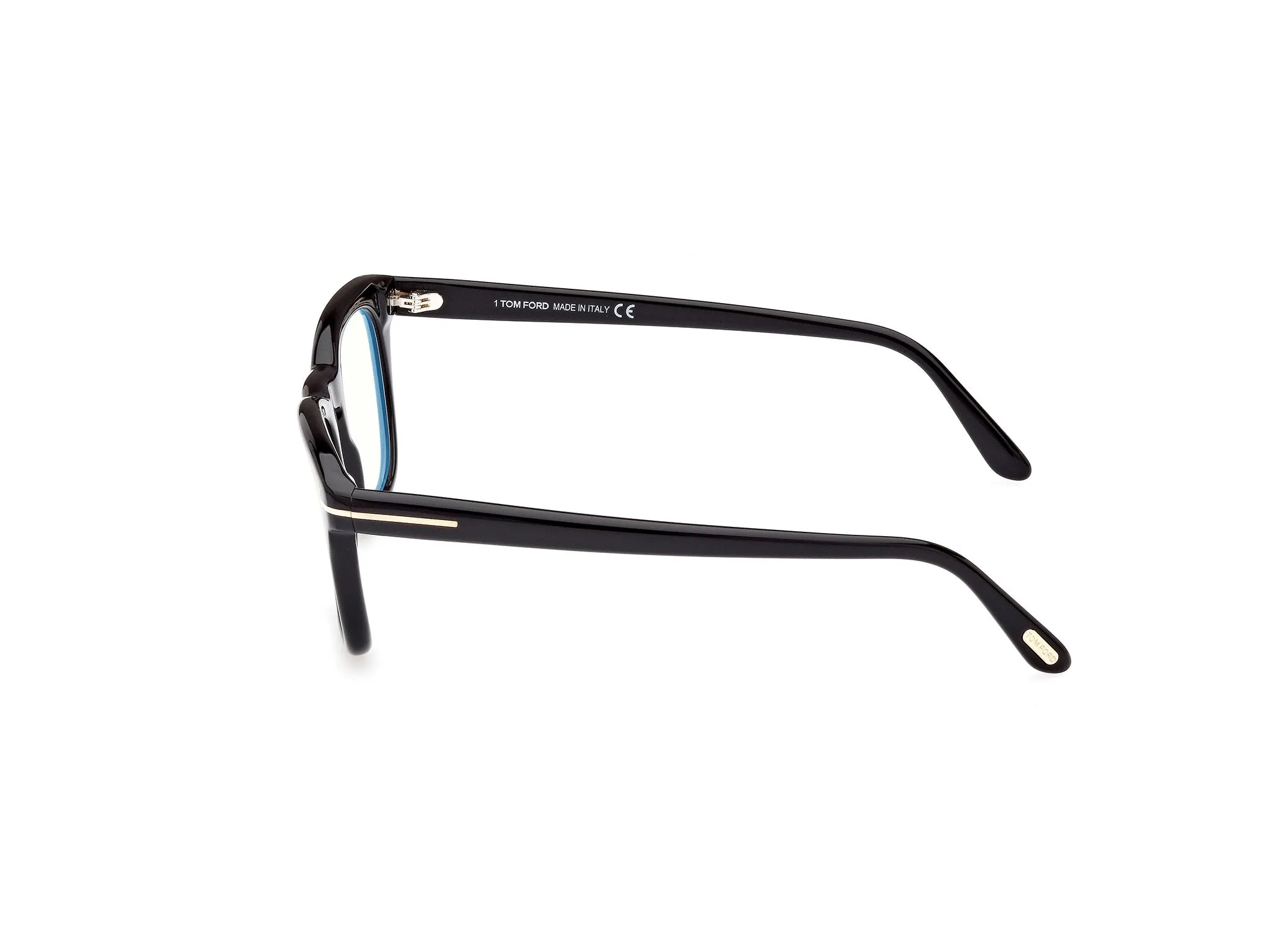 TOM FORD FT5870-B 1 Montature da vista Acetato Nero Squadrata Normale - immagine 2