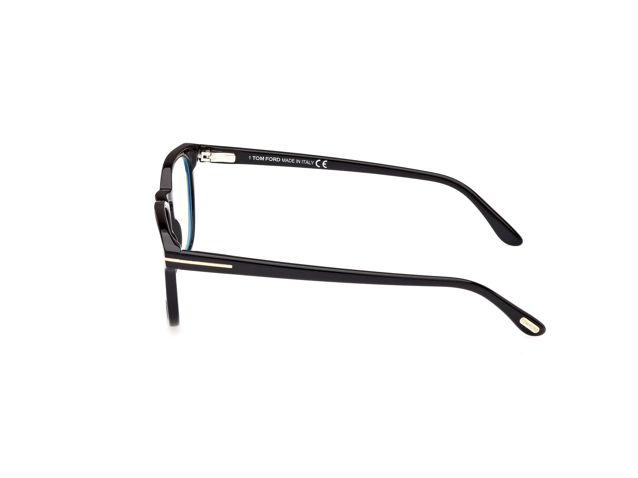 TOM FORD FT5868-B 1 Montature da vista Acetato Nero Squadrata Normale - immagine 2