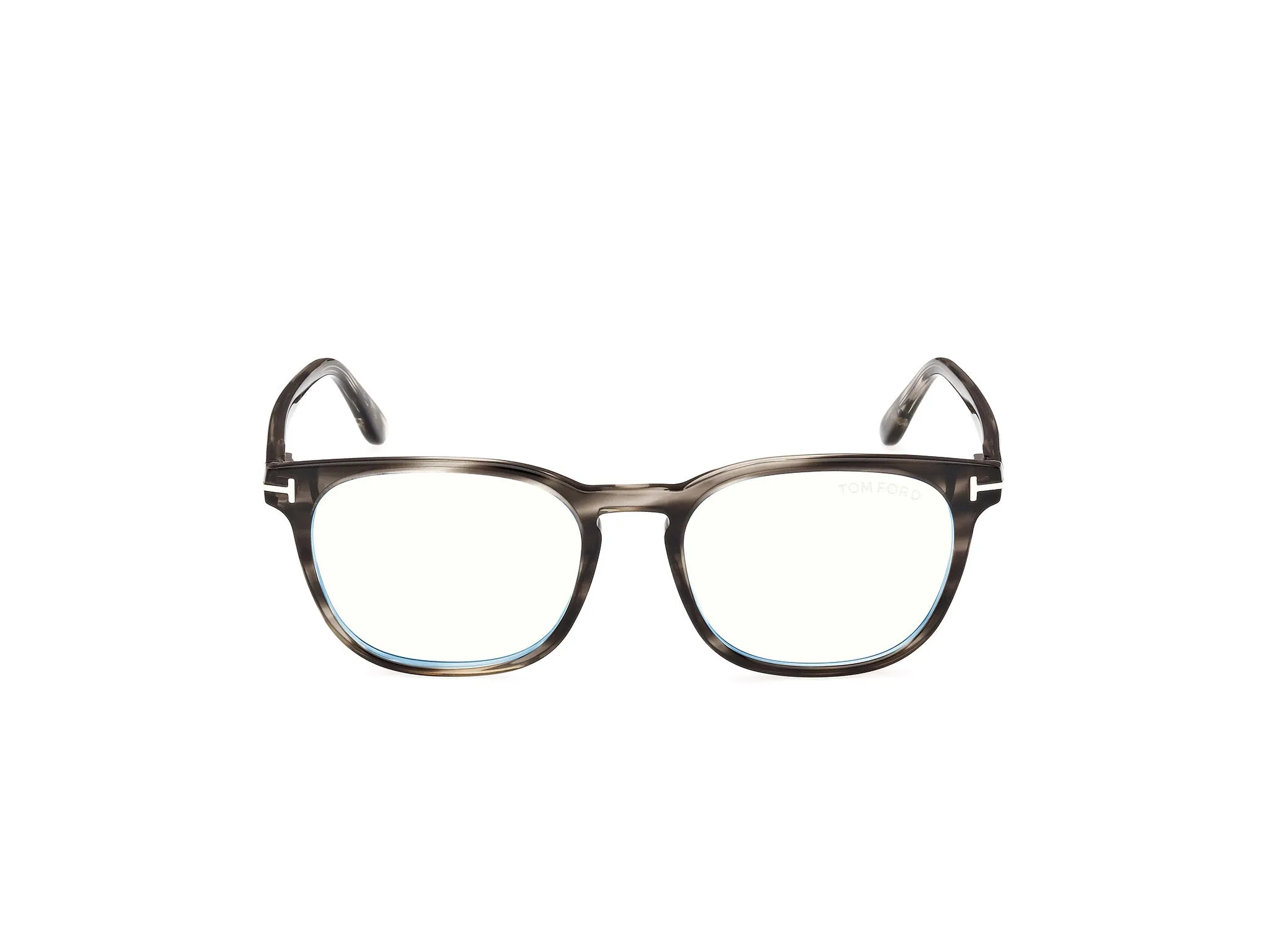 TOM FORD FT5868-B 20 Montature da vista Acetato Grigio Squadrata Normale - immagine 3