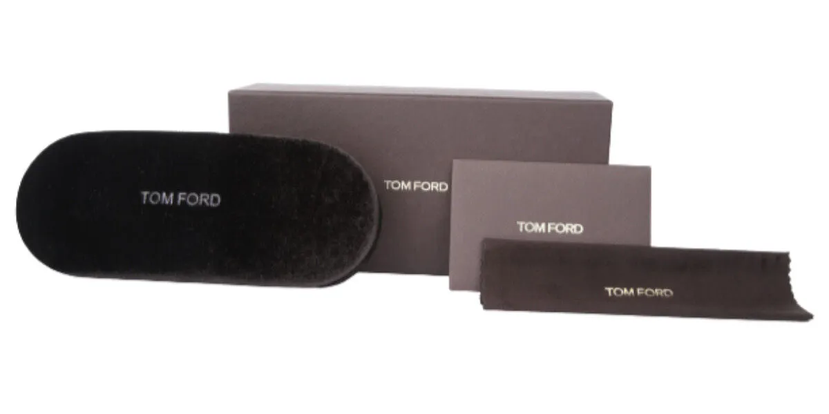 TOM FORD FT5868-B 20 Montature da vista Acetato Grigio Squadrata Normale - immagine 4