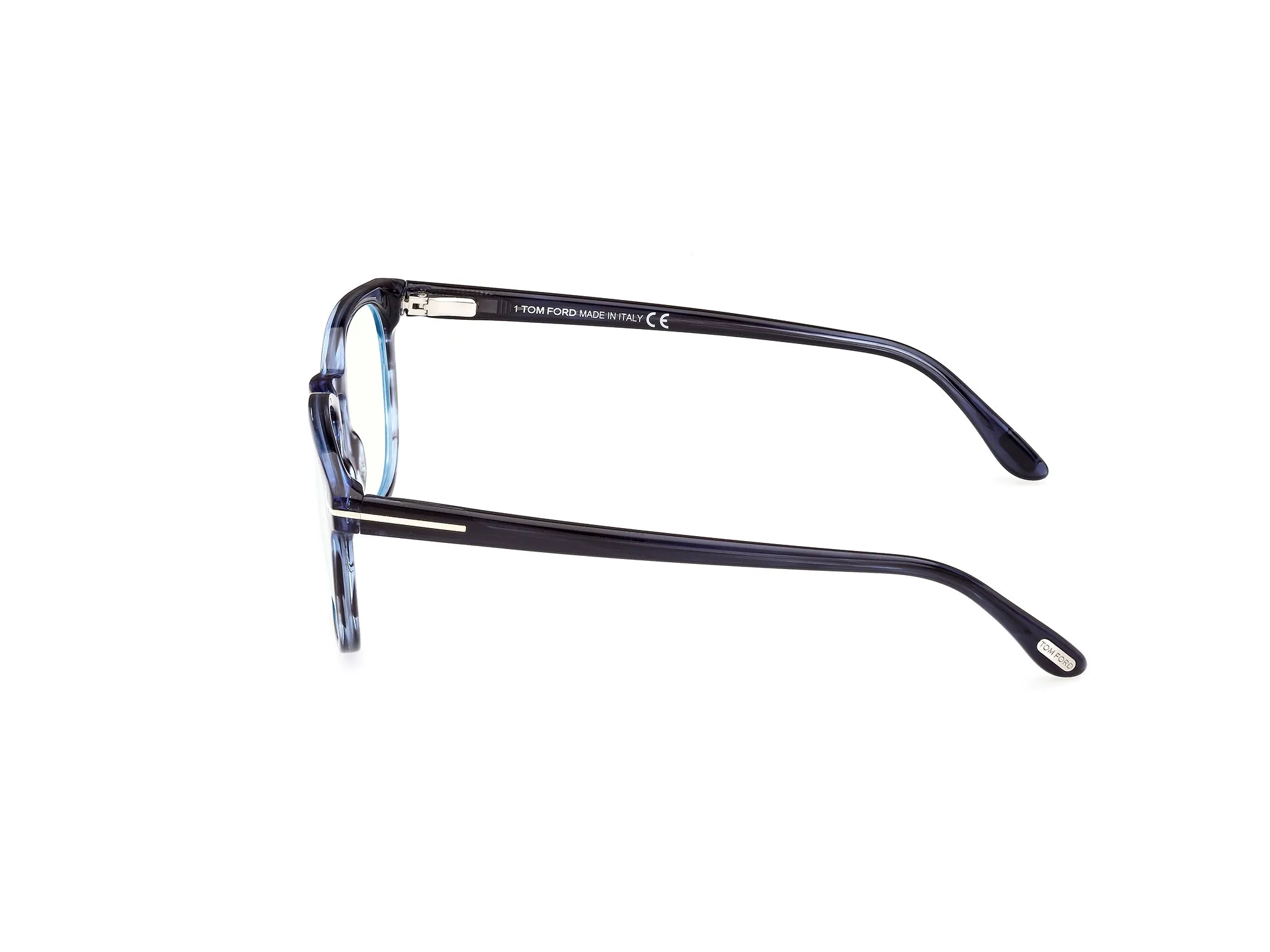 TOM FORD FT5868-B 92 Montature da vista Acetato Blu Squadrata Normale - immagine 2