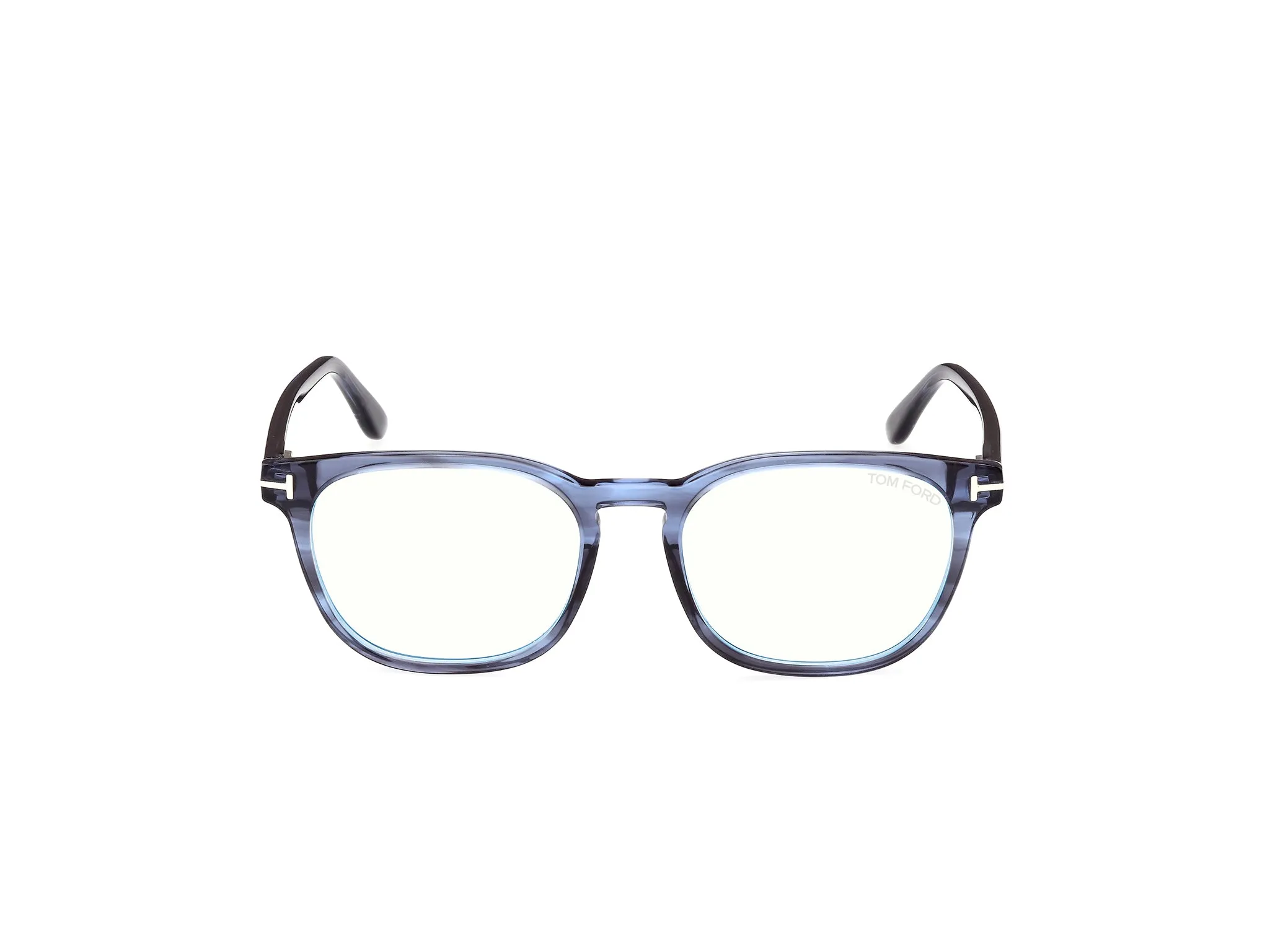 TOM FORD FT5868-B 92 Montature da vista Acetato Blu Squadrata Normale - immagine 3