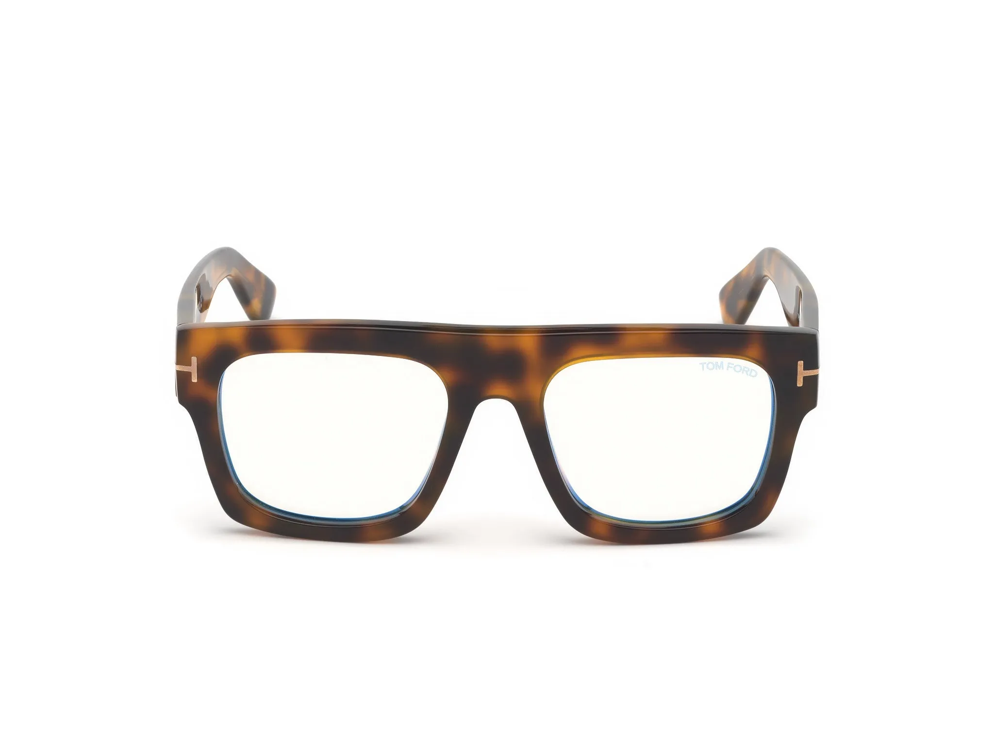 TOM FORD FT5634-B 56 Montature da vista Acetato Havana Geometrica Normale - immagine 3