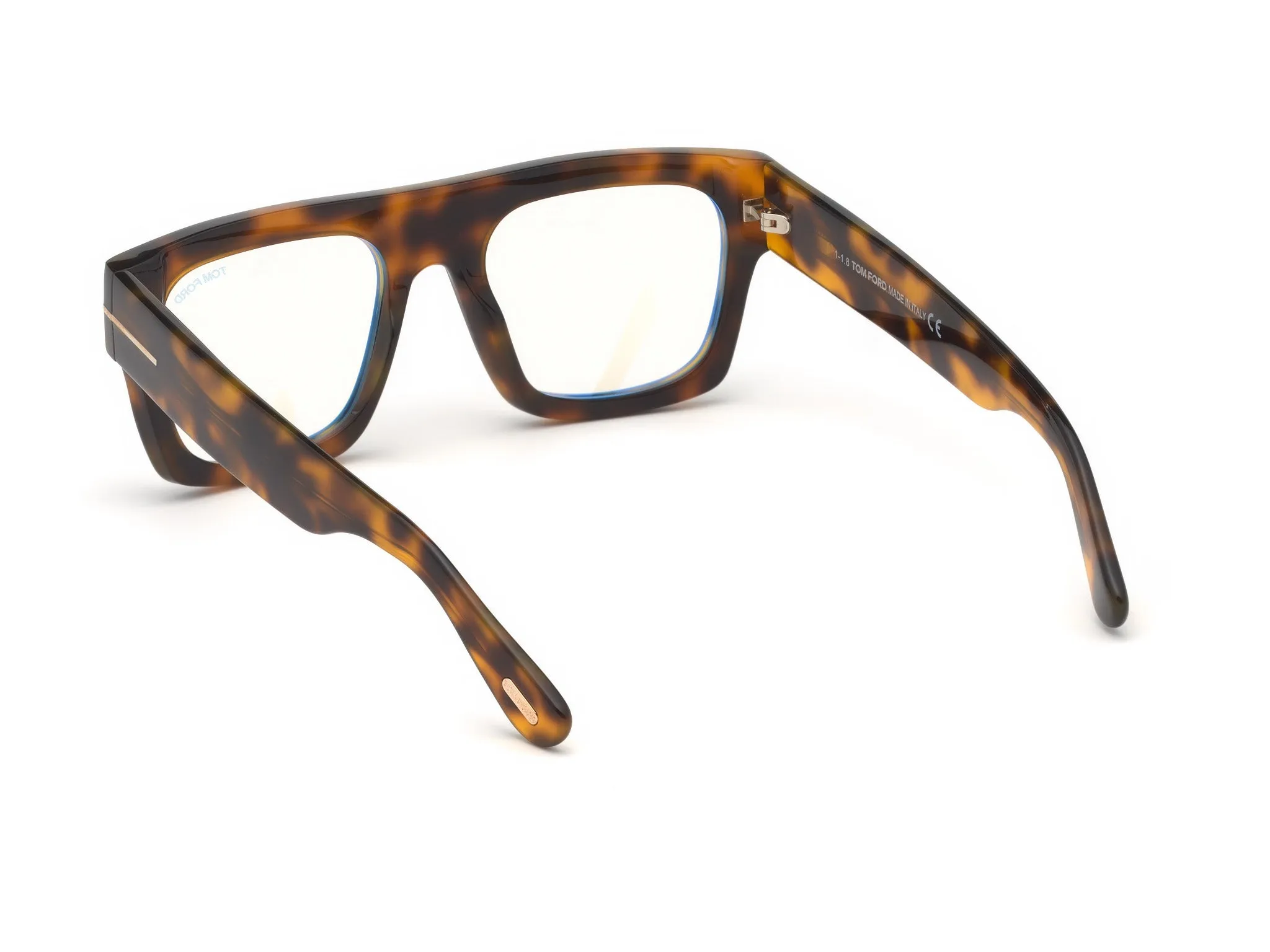 TOM FORD FT5634-B 56 Montature da vista Acetato Havana Geometrica Normale - immagine 4