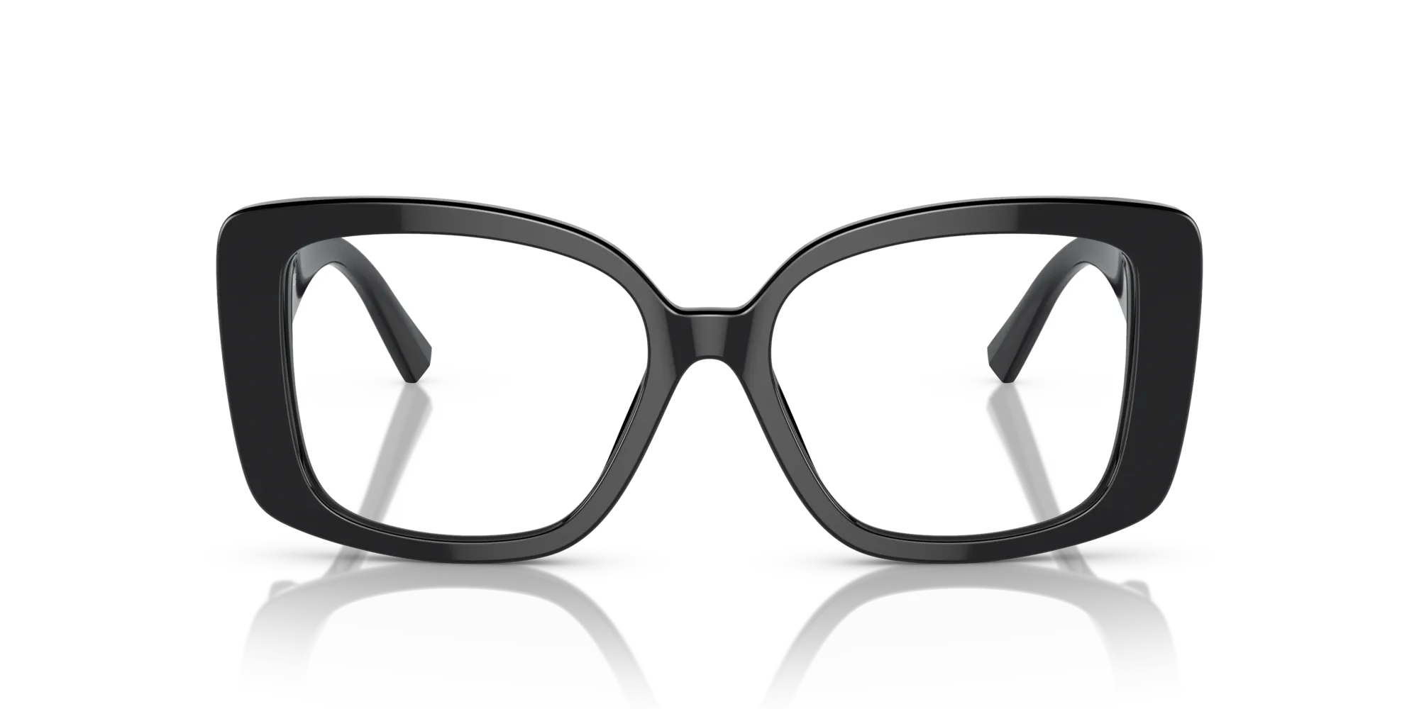 Tiffany TF2235 8001 Montature da vista Acetato Nero Trasparente Squadrata Normale - immagine 3