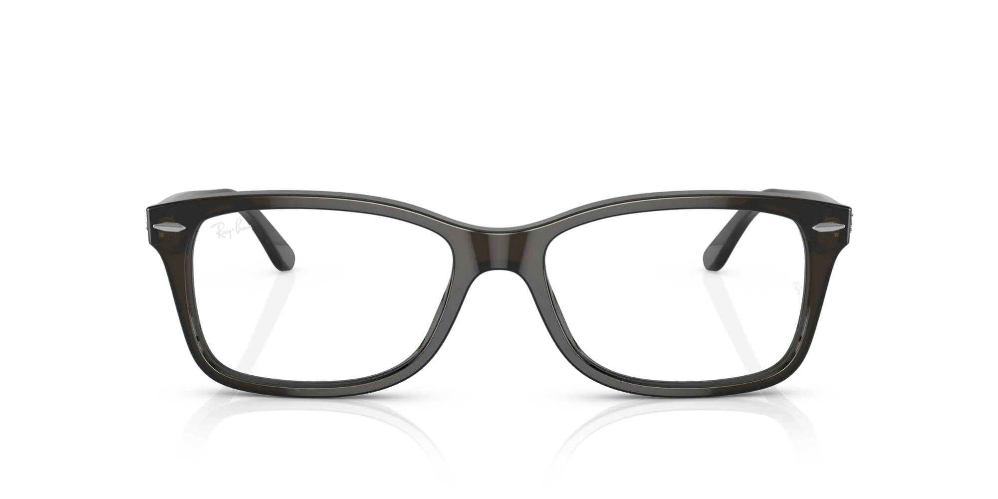 Ray - Ban RX5428 8299 Montature da vista Acetato Verde Squadrata Normale - immagine 3