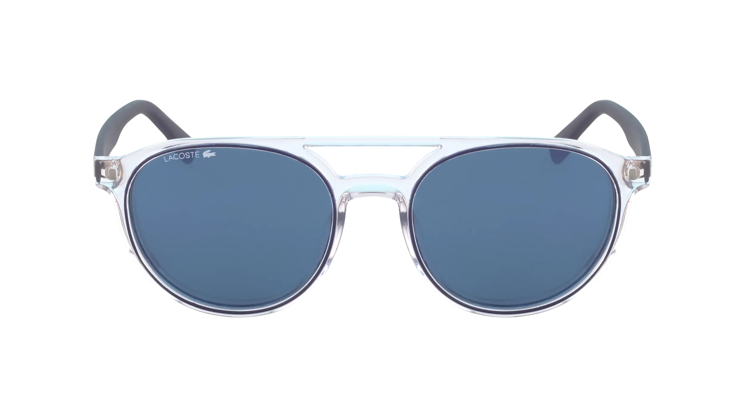 Lacoste L881S 424 Occhiali da sole Iniettato Rotonda Normale Fotocromatiche - immagine 2