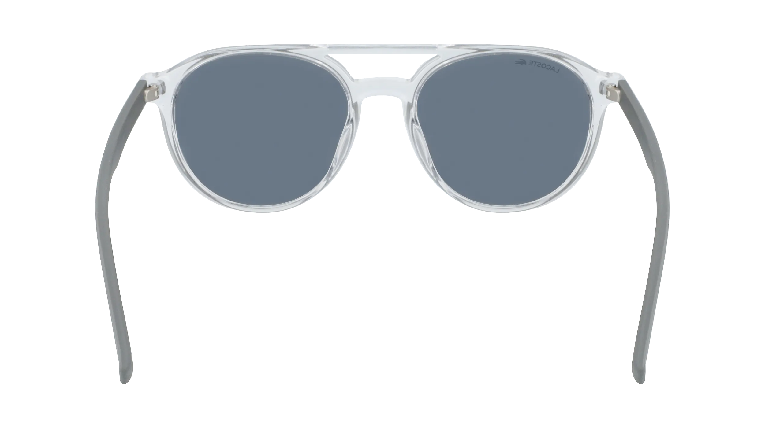 Lacoste L881S 057 Occhiali da sole Iniettato Trasparente Rotonda Normale Fotocromatiche - immagine 4