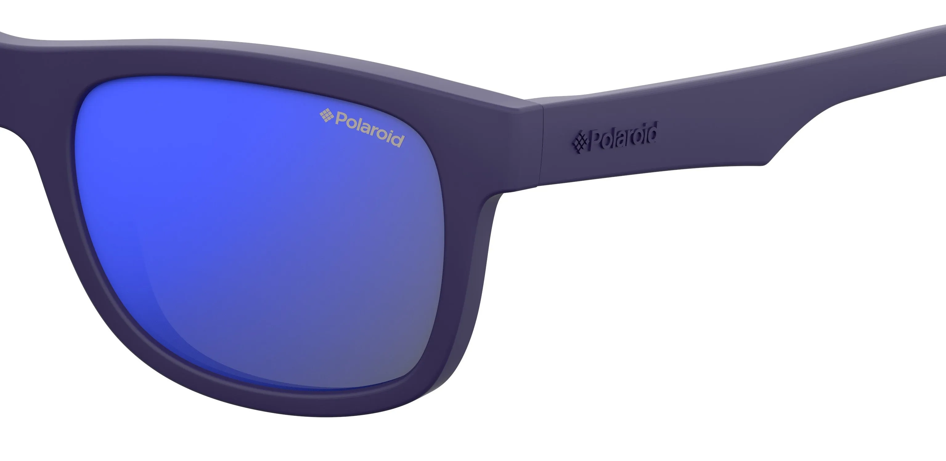 Polaroid PLD 8020/S CIW/JY Occhiali da sole bambino Plastica Blu Blu Squadrata - immagine 3