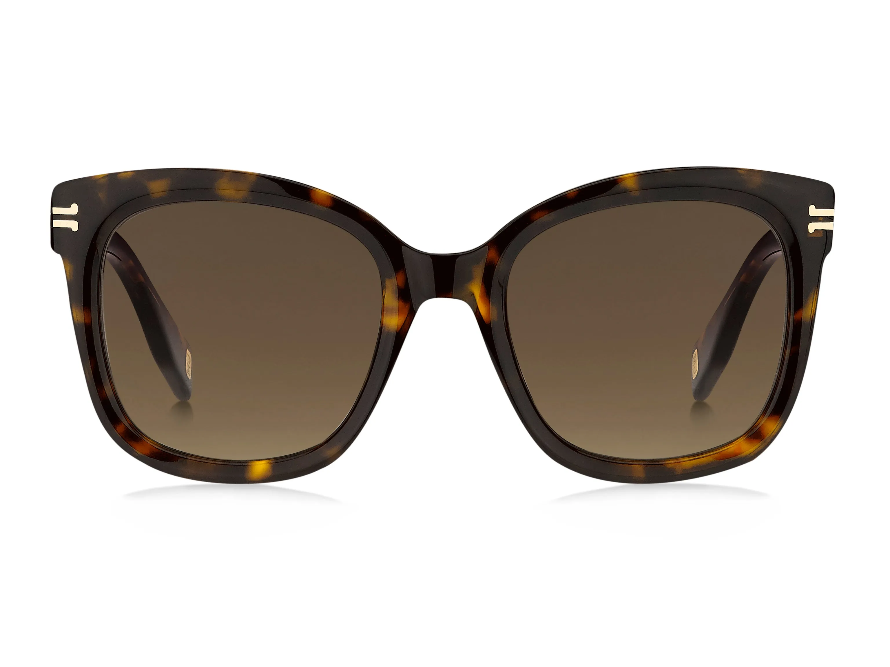 Marc Jacobs MJ 1012/S WR9/HA Occhiali da sole Acetato Havana Marrone Squadrata Sfumato - immagine 2