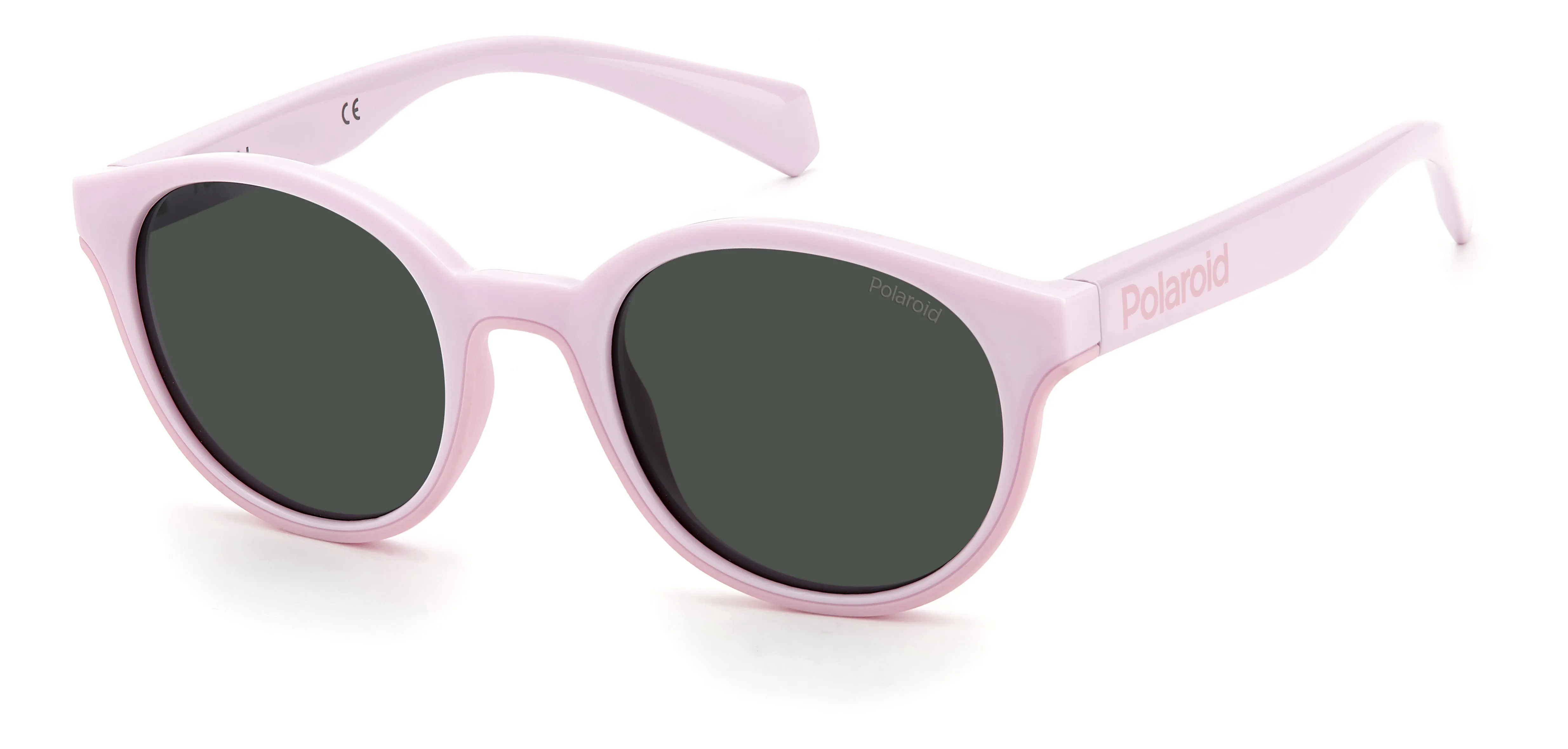 Polaroid PLD 8040/S 35J/M9 Occhiali da sole bambino Plastica Rosa Grigio Rotonda - immagine 1