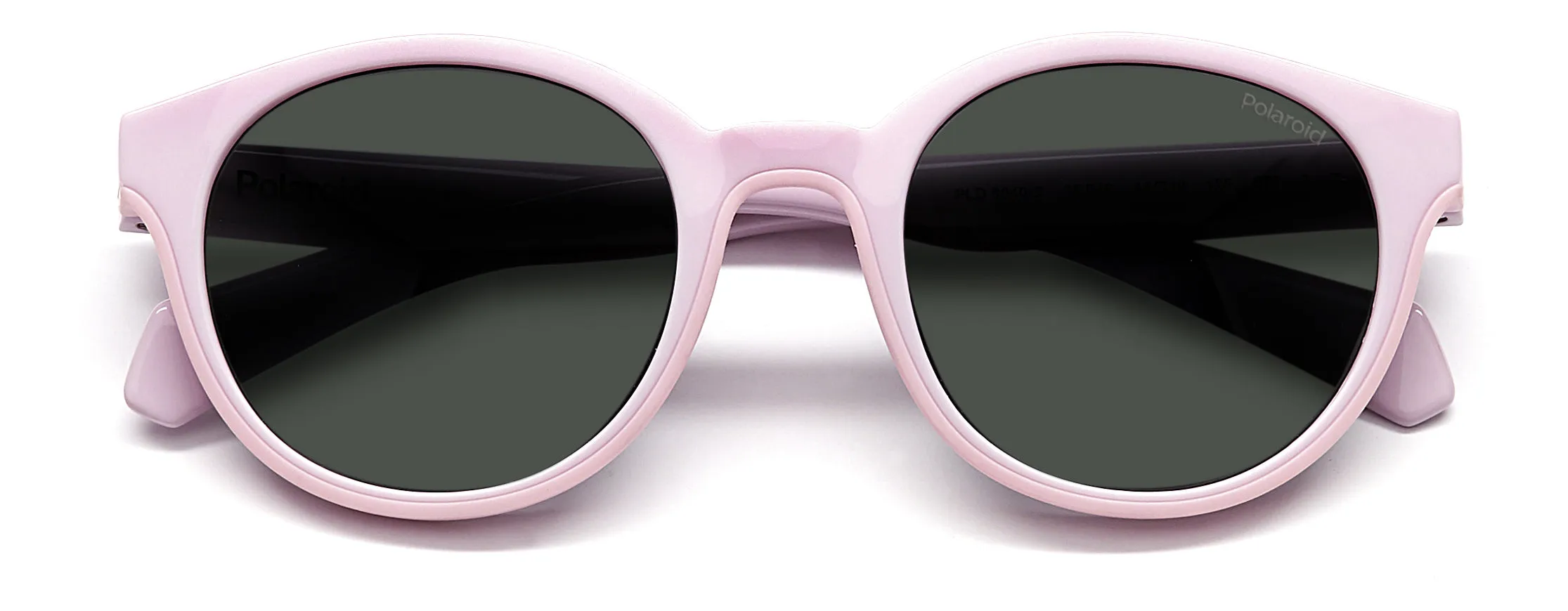 Polaroid PLD 8040/S 35J/M9 Occhiali da sole bambino Plastica Rosa Grigio Rotonda - immagine 3