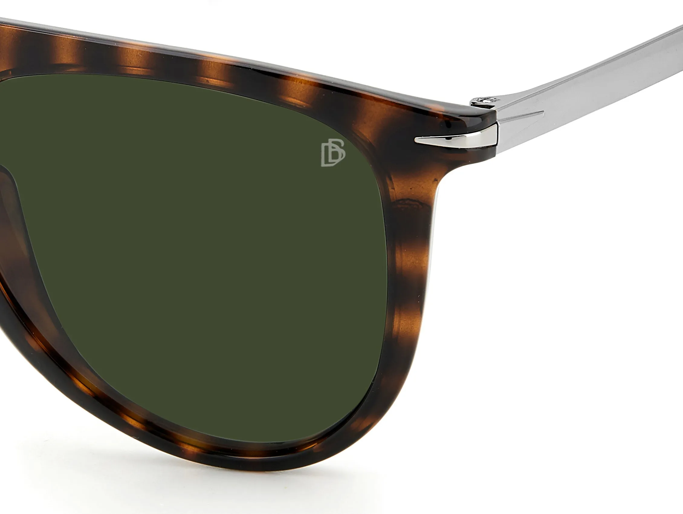 DAVID BECKHAM DB 1039/S/FD 086/QT Occhiali da sole Plastica Havana Verde Pilot - immagine 3