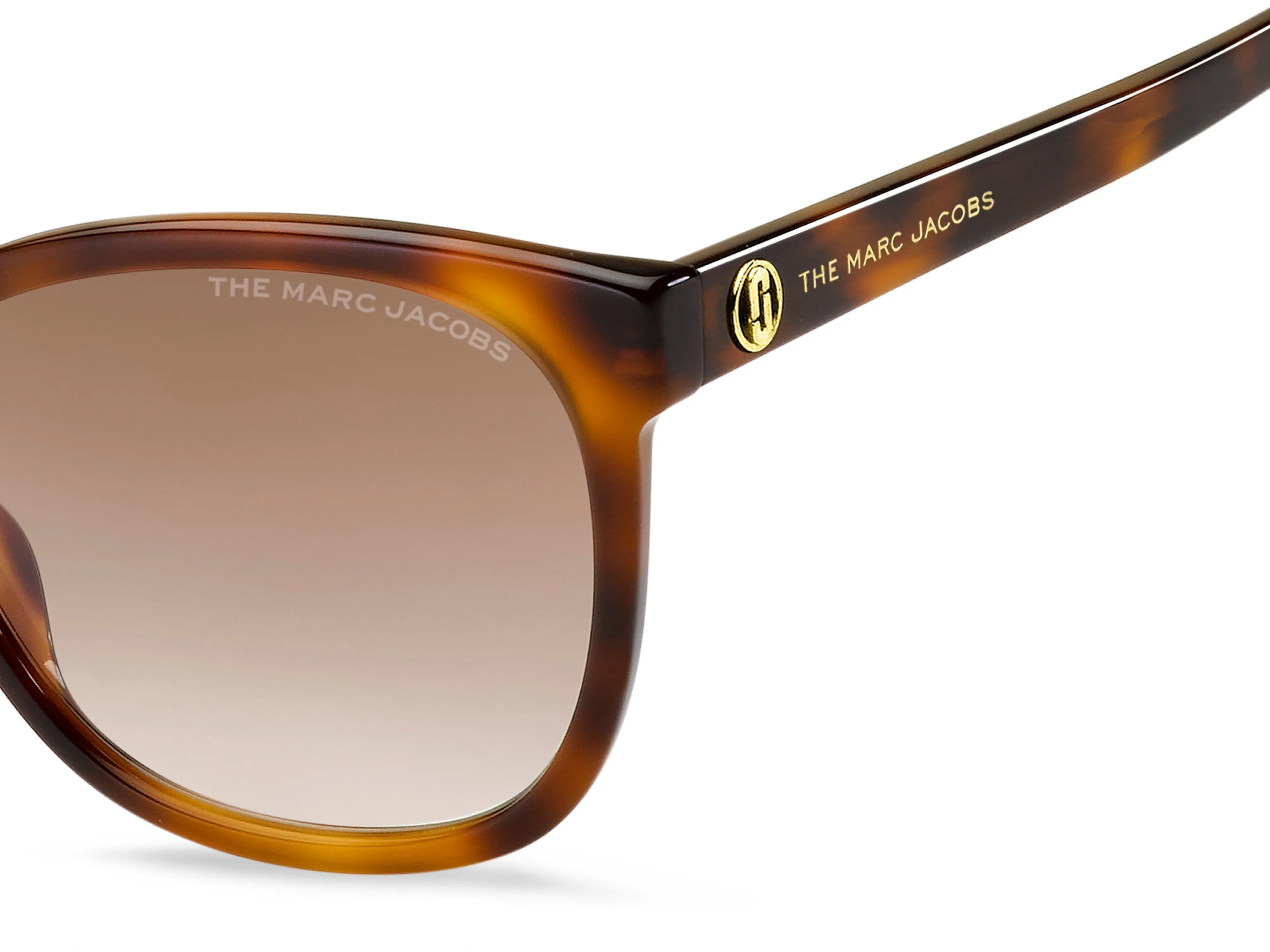 Marc Jacobs MARC 527/S 086/HA Occhiali da sole Acetato Havana Marrone Squadrata Normale Sfumato - immagine 3