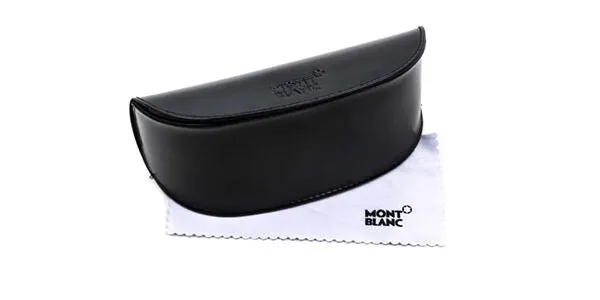 Montblanc MB0266O 001 Montature da vista Acetato Nero Squadrata - immagine 2