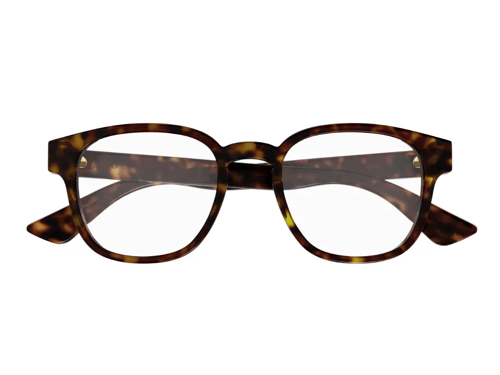 Gucci GG1343O 002 Montature da vista Plastica Havana Squadrata - immagine 2