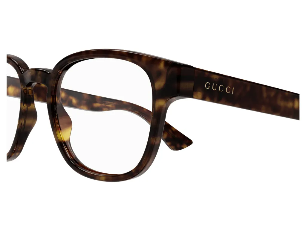 Gucci GG1343O 002 Montature da vista Plastica Havana Squadrata - immagine 4